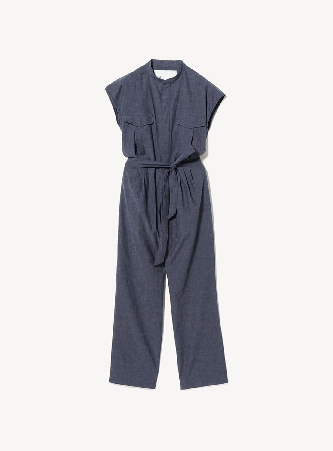 Manapur Chambray Shirt Jumpsuit