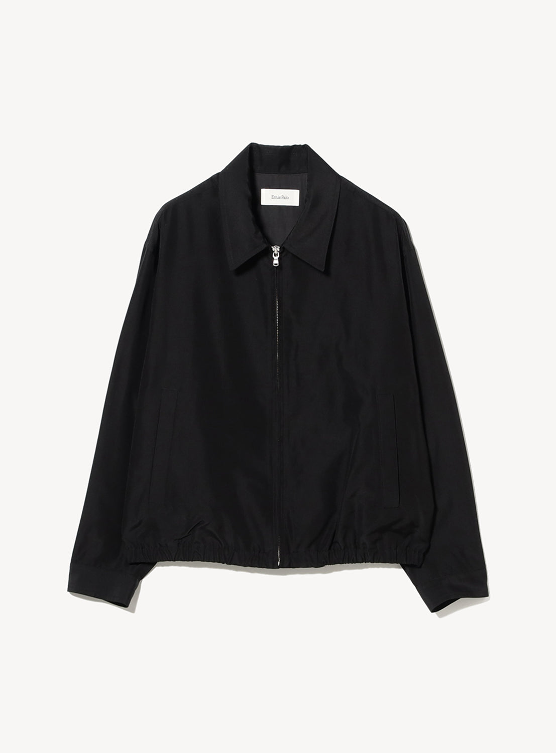 Ernie Palo Matte Silk Zip Jacket