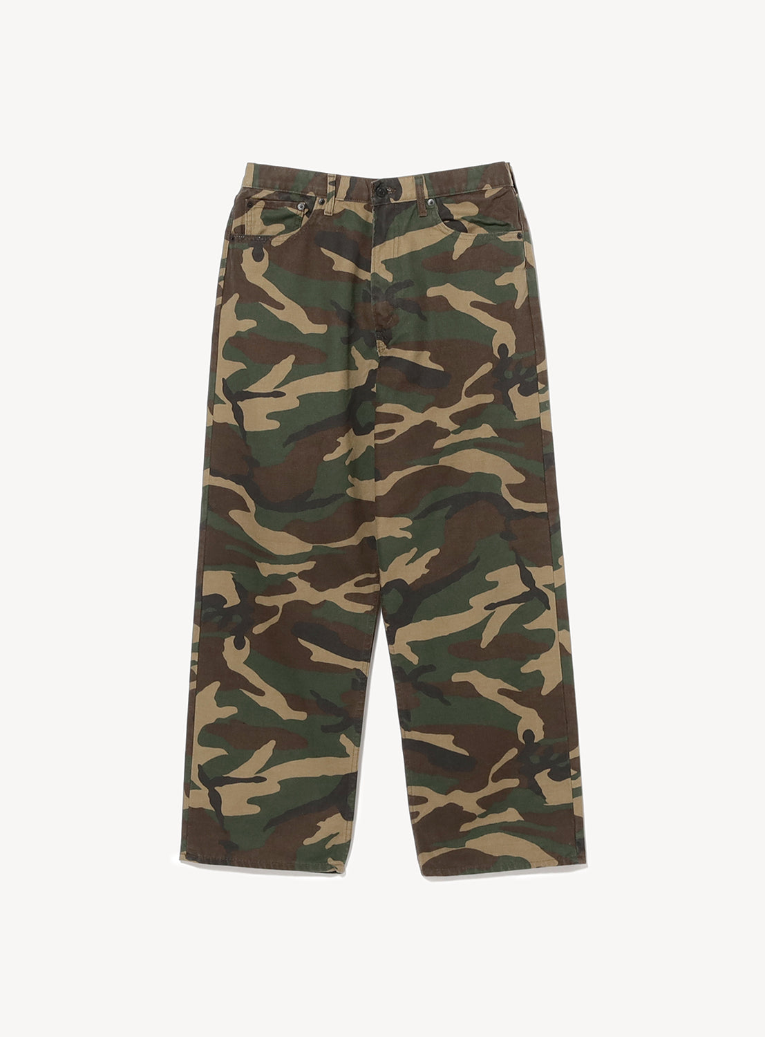 orSlow × BEAMS Camo Super Dad’s Pants