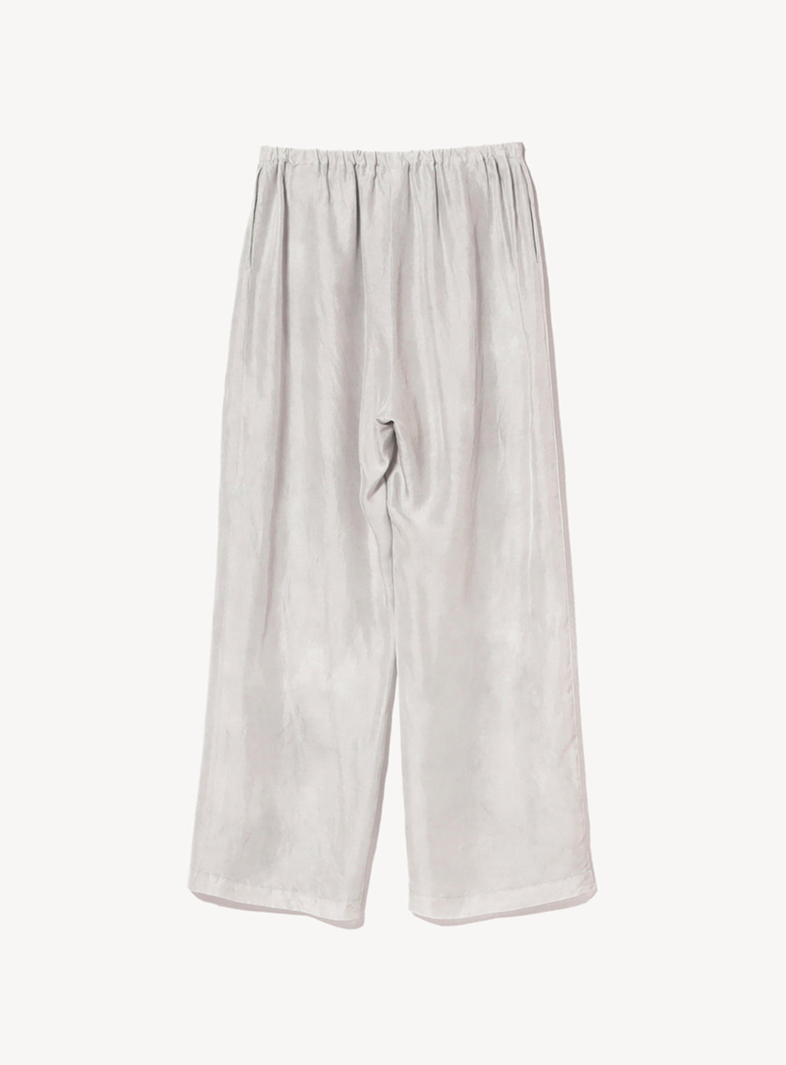 Okinawa Hand-Dyed Silk Habutae Wide Pants