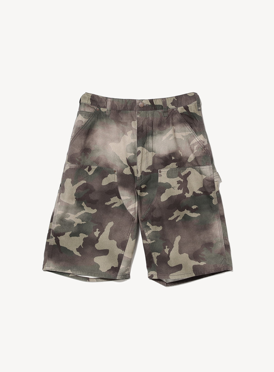 【1993studio】25SS★ Double Knee Carpenter Camo Bermuda PT 1993studio】25SS☆ Double Knee Carpenter Camo Bermuda PT