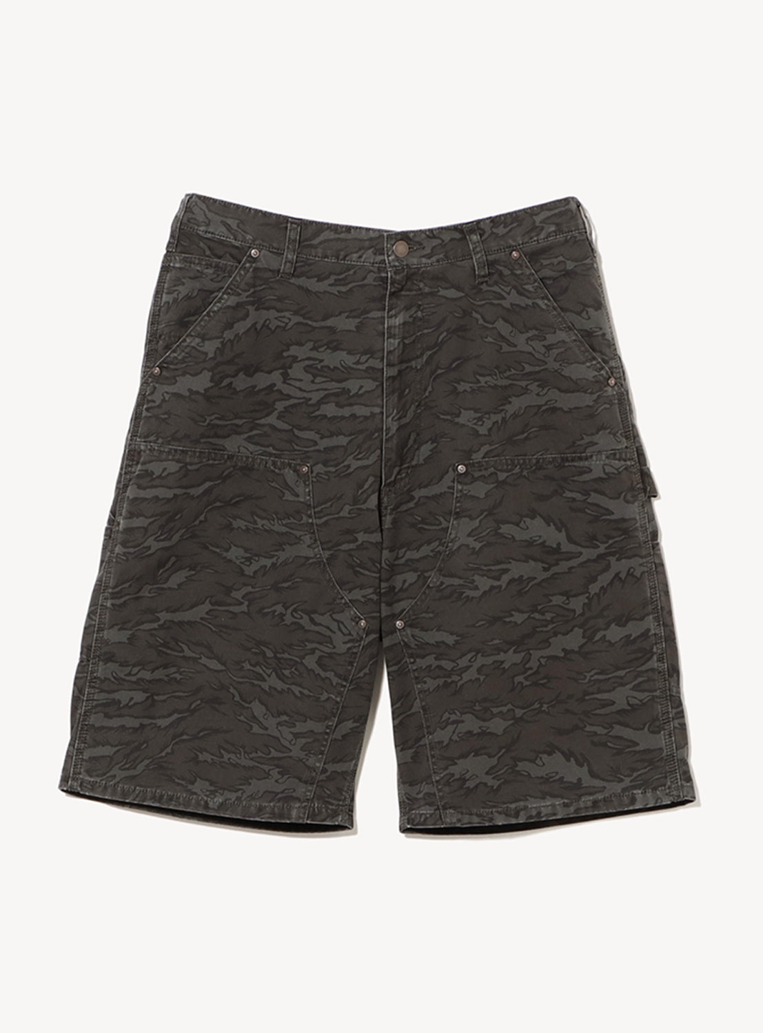Print Double Knee Shorts
