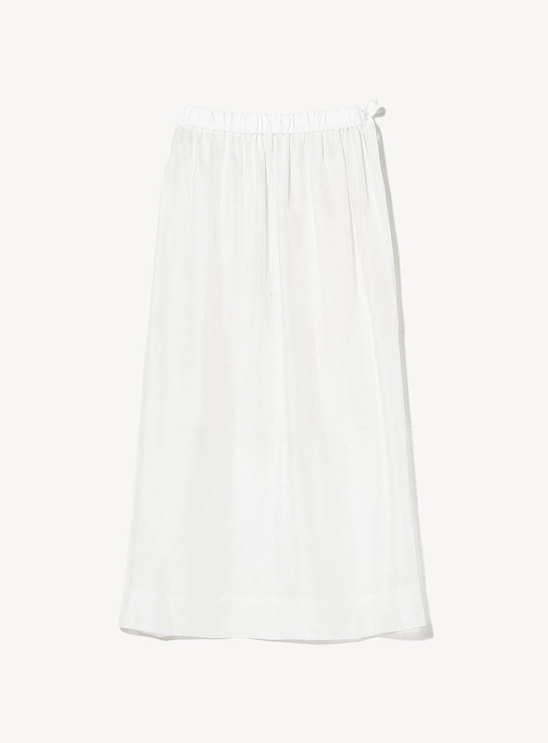 Okinawa Dyed Gathered Silk Skirt