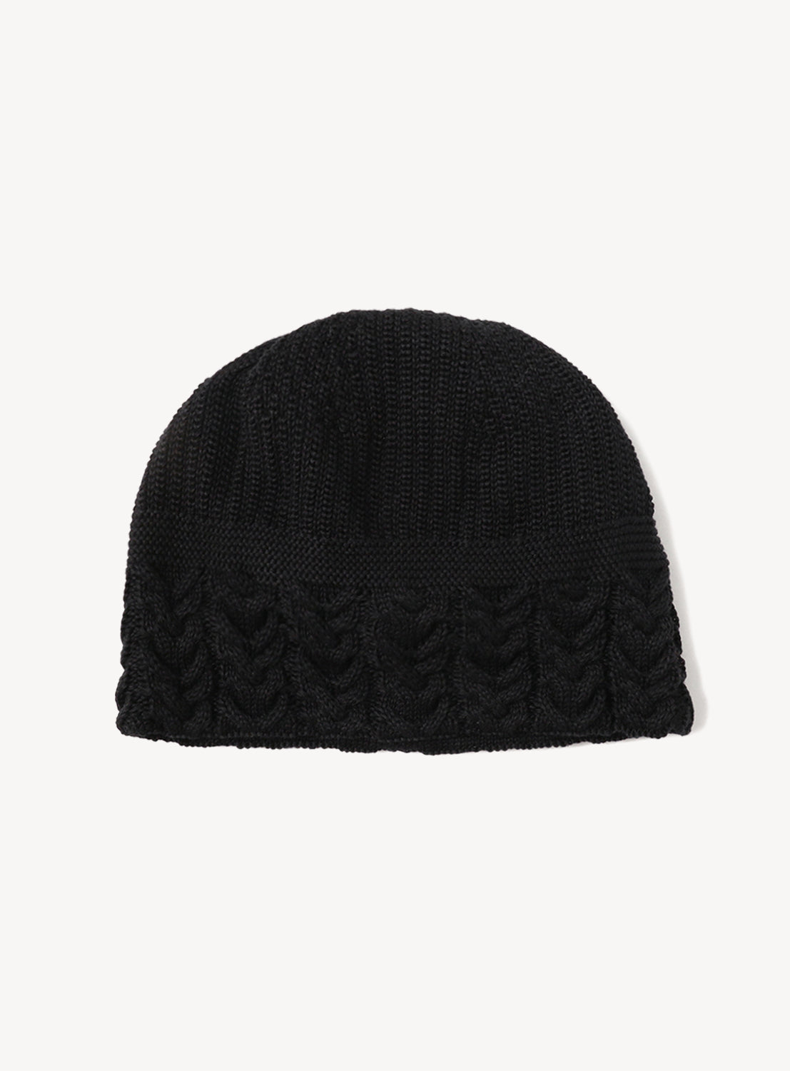 BEAMS Textured Knit Hat