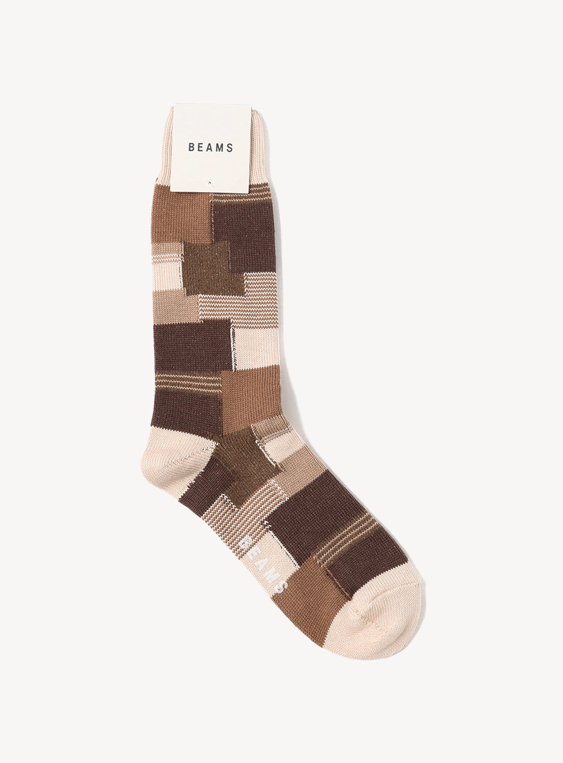 Patchwork Long Socks