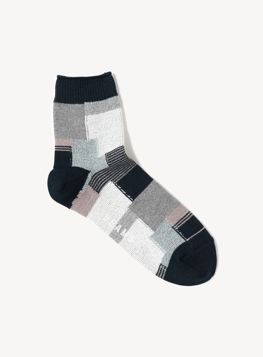 Patchwork Quarter Socks