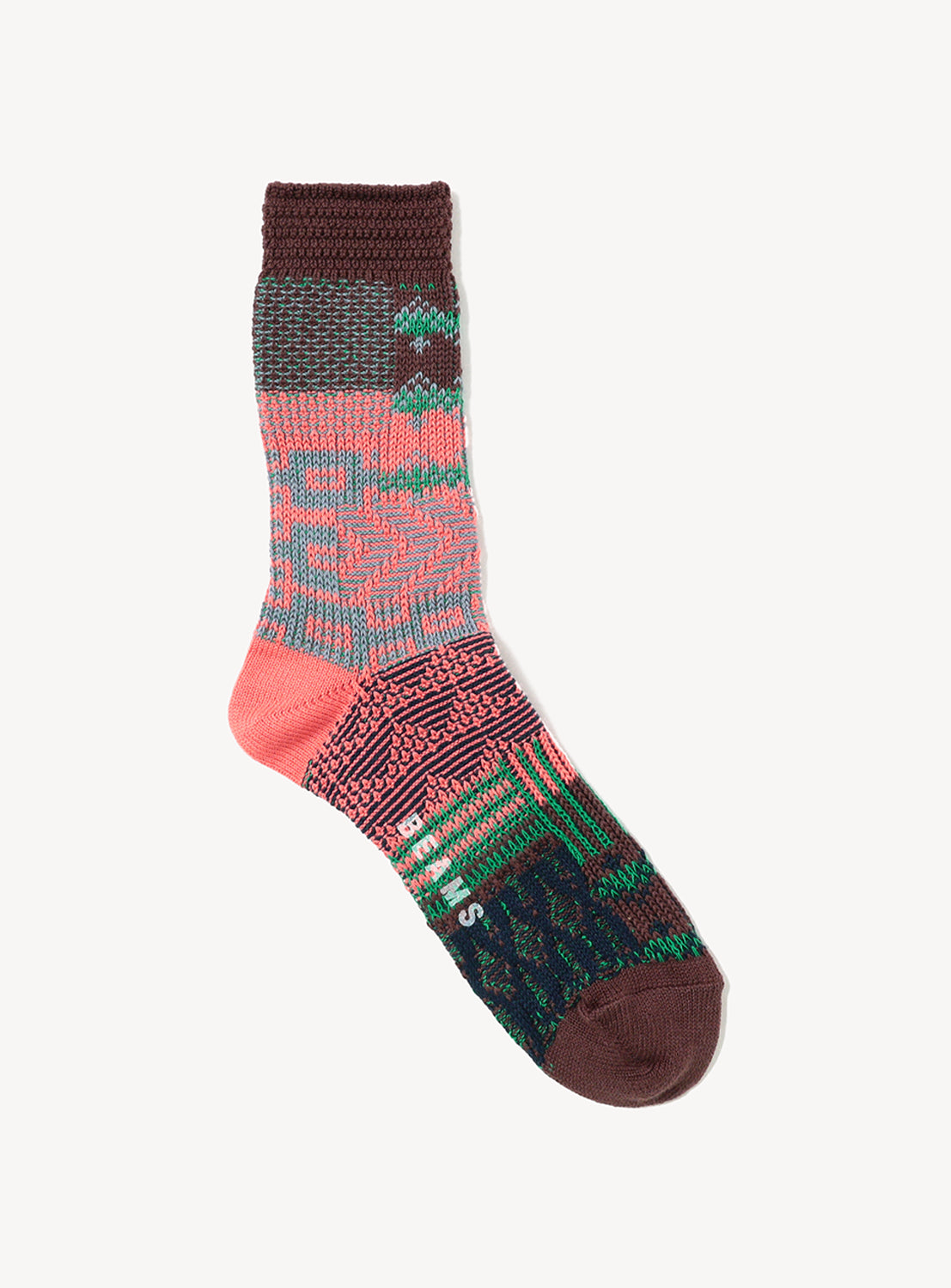 Multicolor Crew Socks