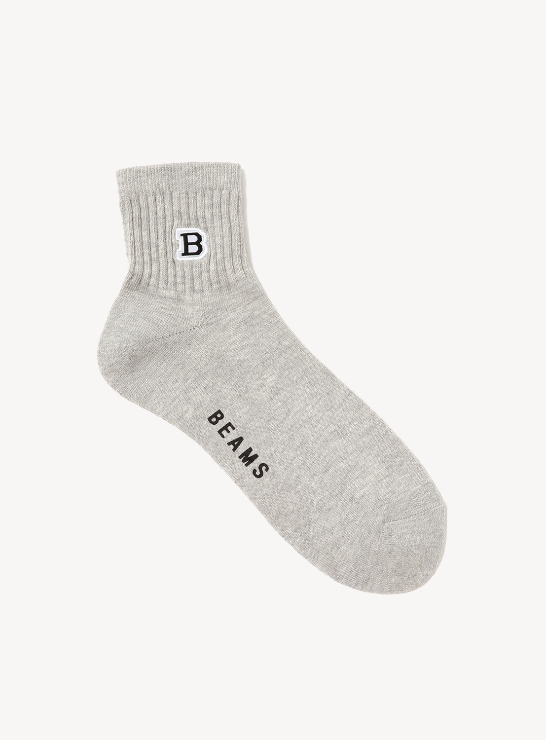 B Patch Short Socks