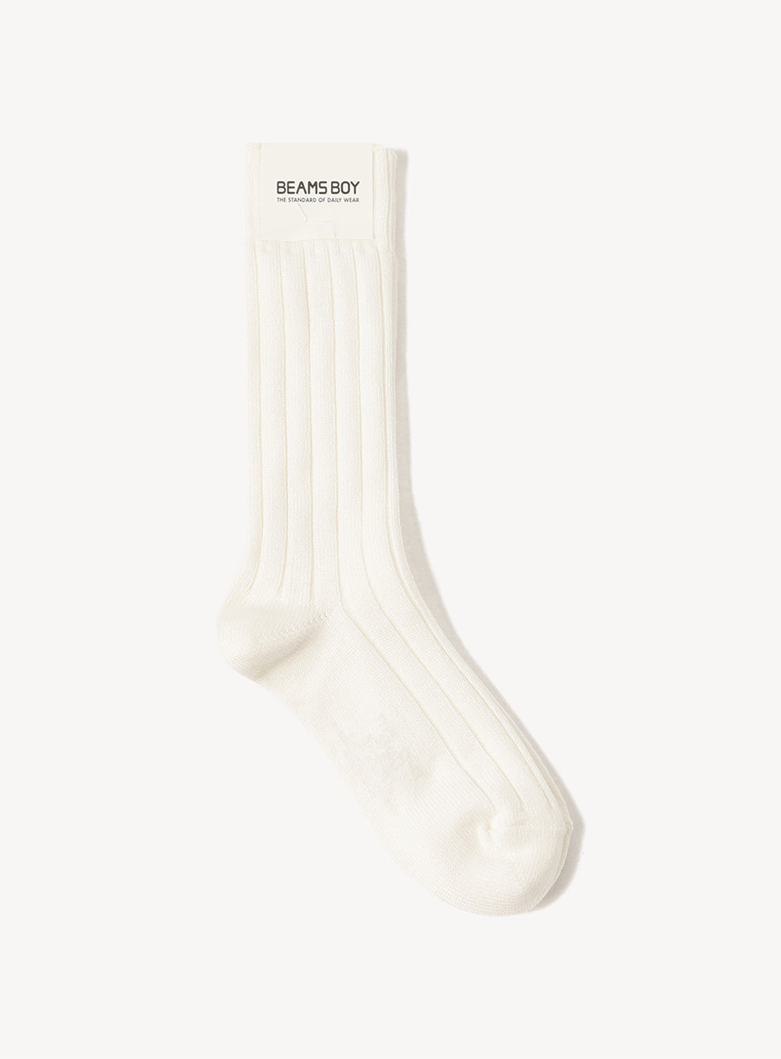 Cotton Silk Ribbed Socks