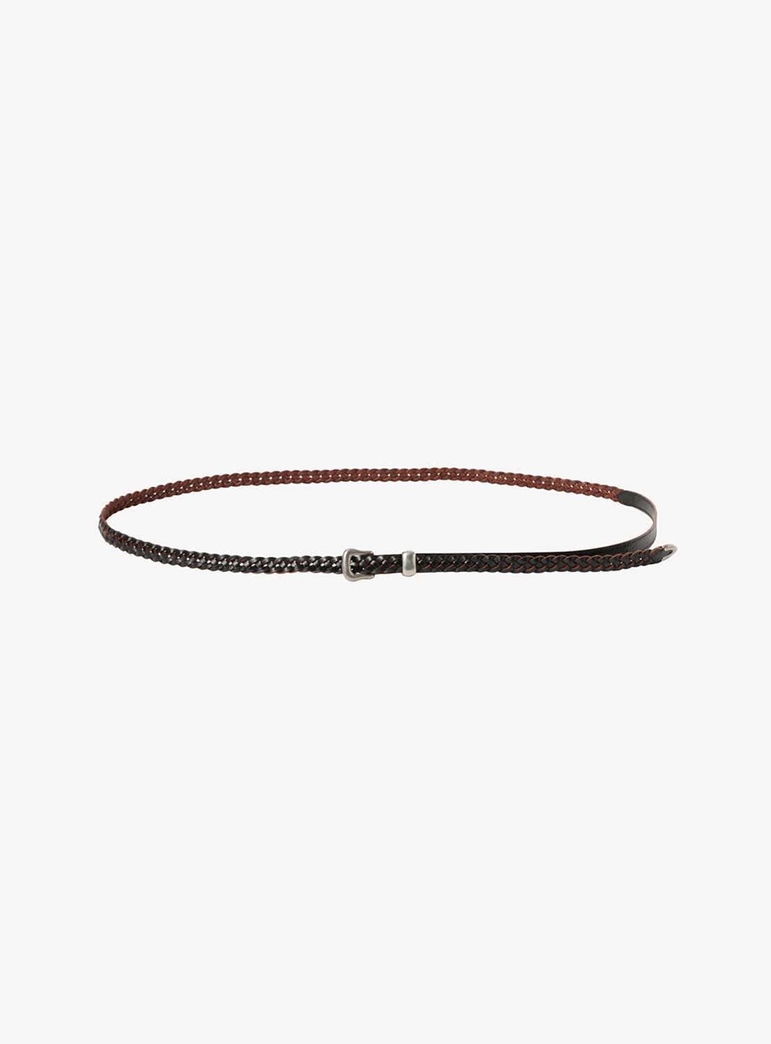 Dotted Western Buckle Lace-Up Belt