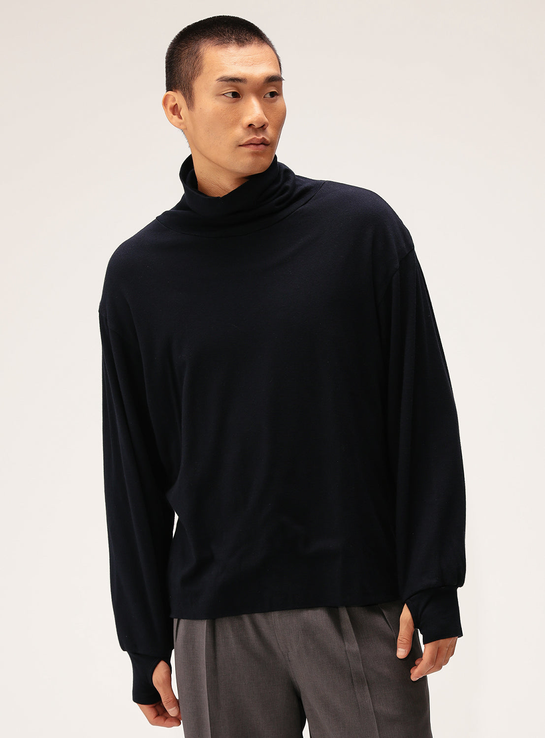 Cotton Cashmere Long sleeve Shirt