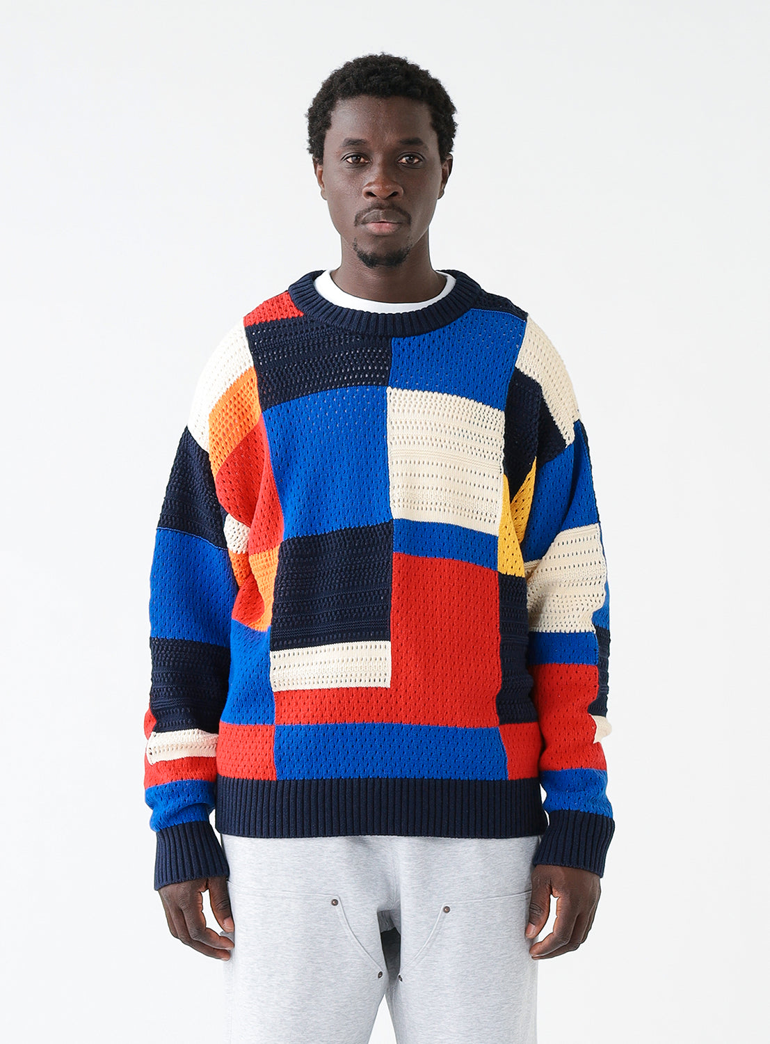 Crazy Knit Crewneck