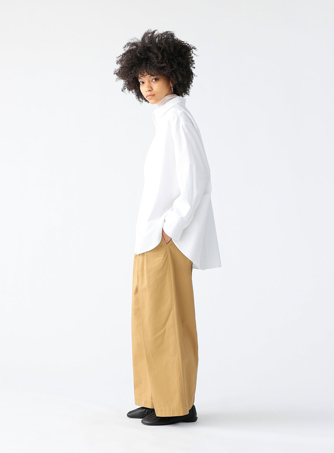 Oversized 2 Way Shirt
