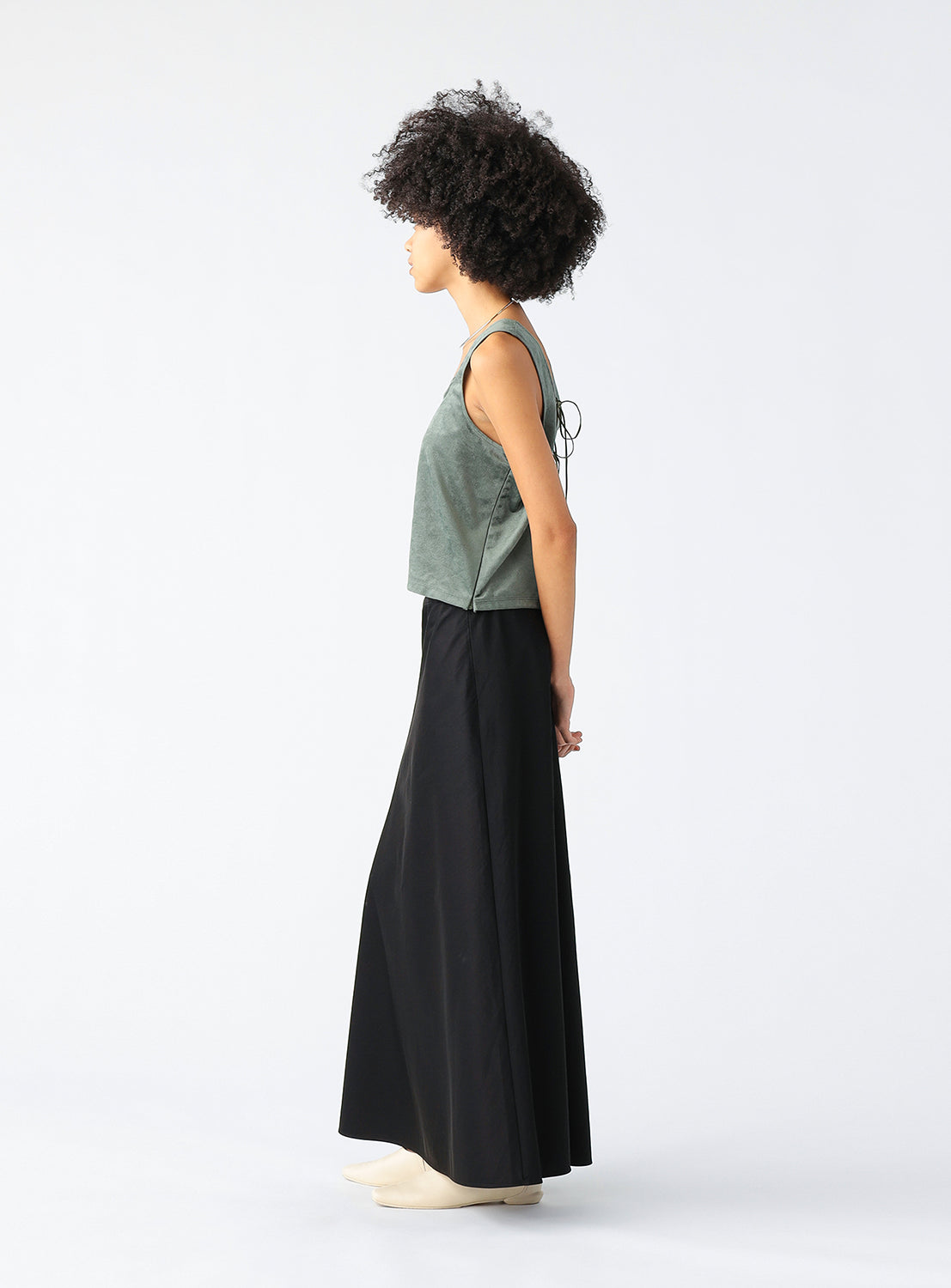 Demi Unique Drape Skirt
