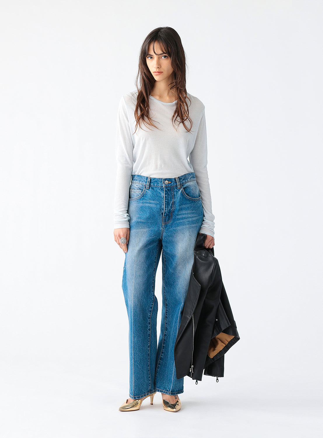 Long Sleeve Sheer T-Shirt