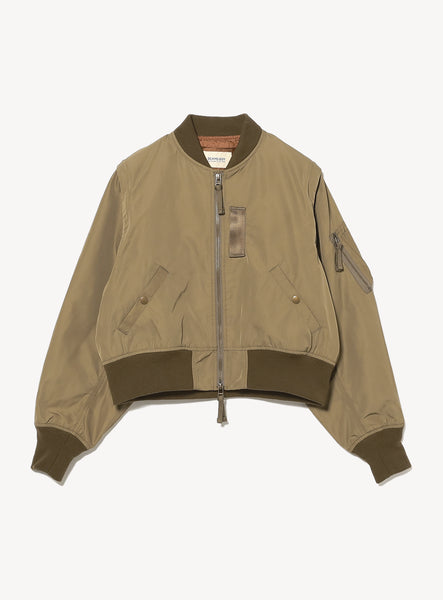 美品✨ BEAMS big fade military blouson M DetachableSleeveMilJacket_oliv