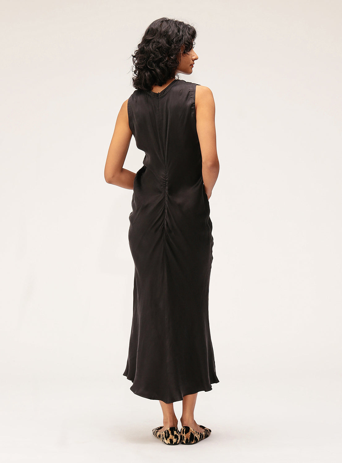 Draped Waist Dress