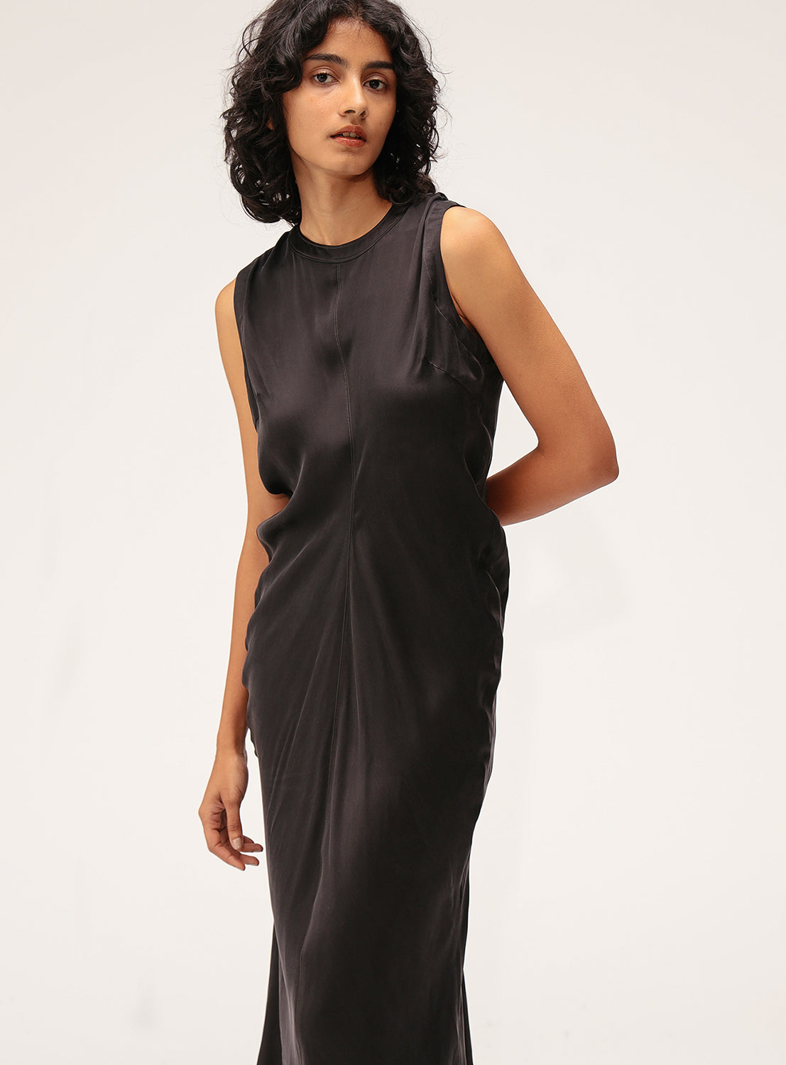 Draped Waist Dress