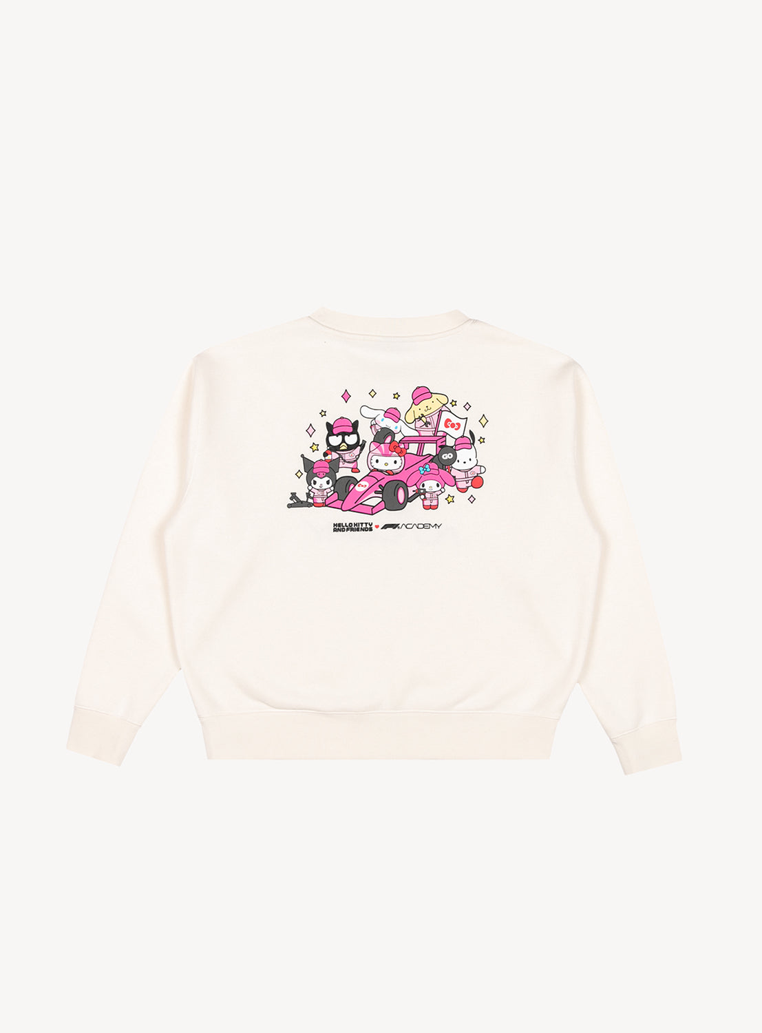 F1 Academy x Hello Kitty Applique Crew Sweatshirt