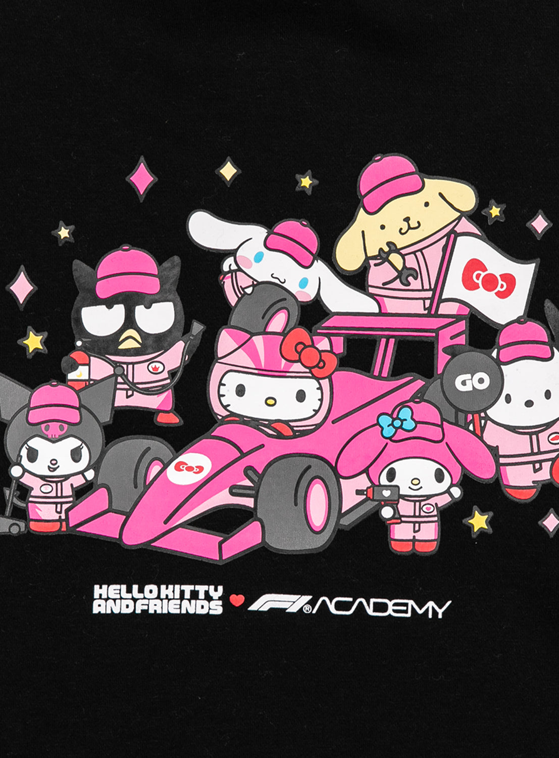 F1 Academy x Hello Kitty Applique Crew Sweatshirt
