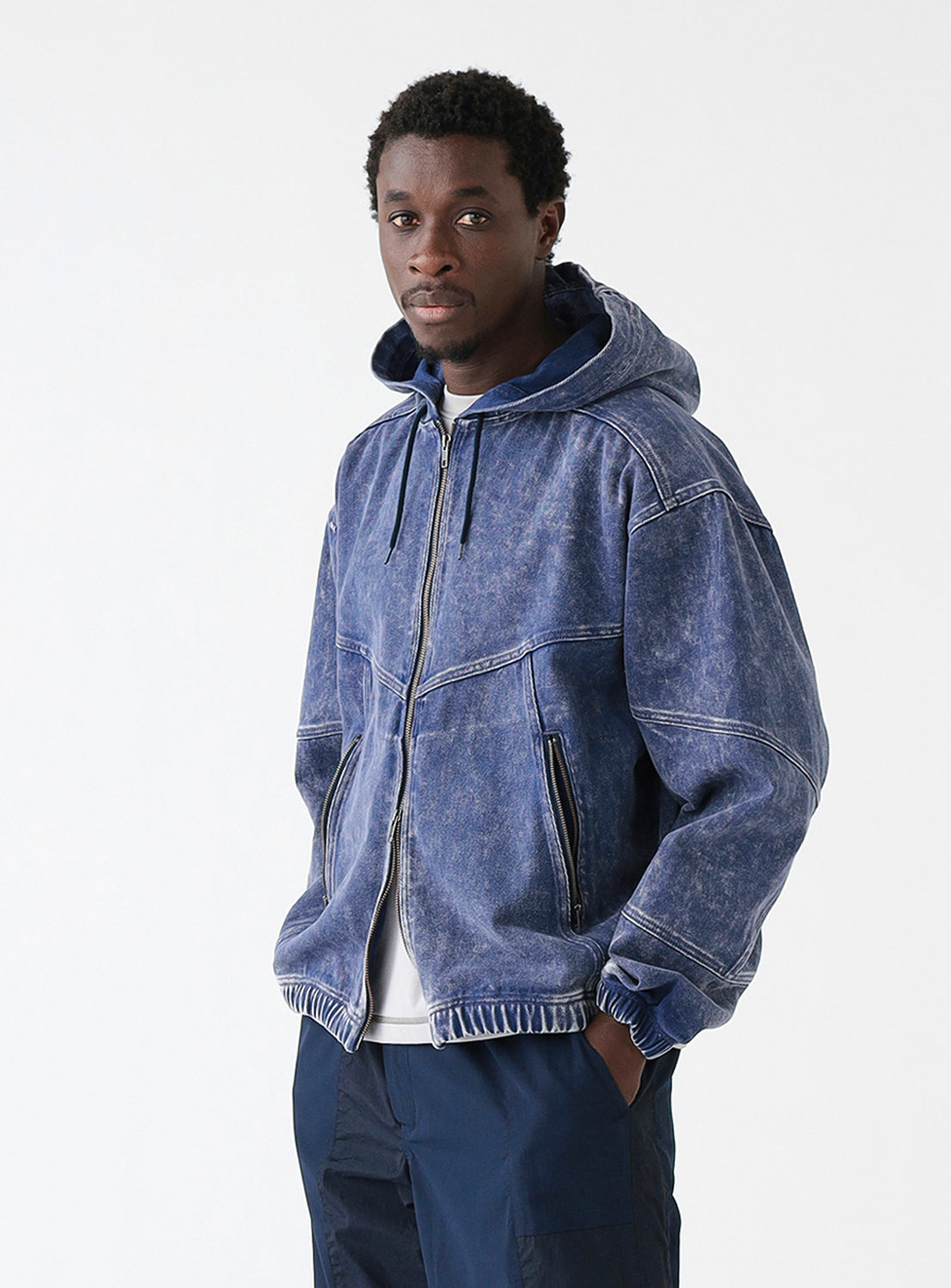 Fade Zip Blouson