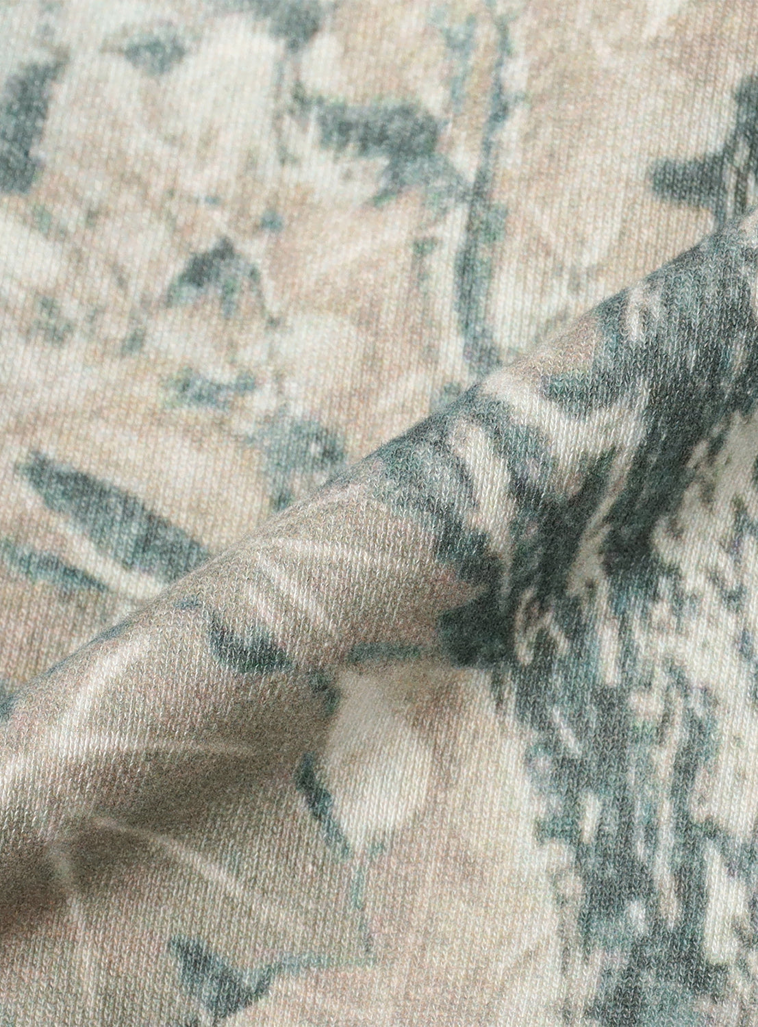Faded Camo Zip Up Hoodie