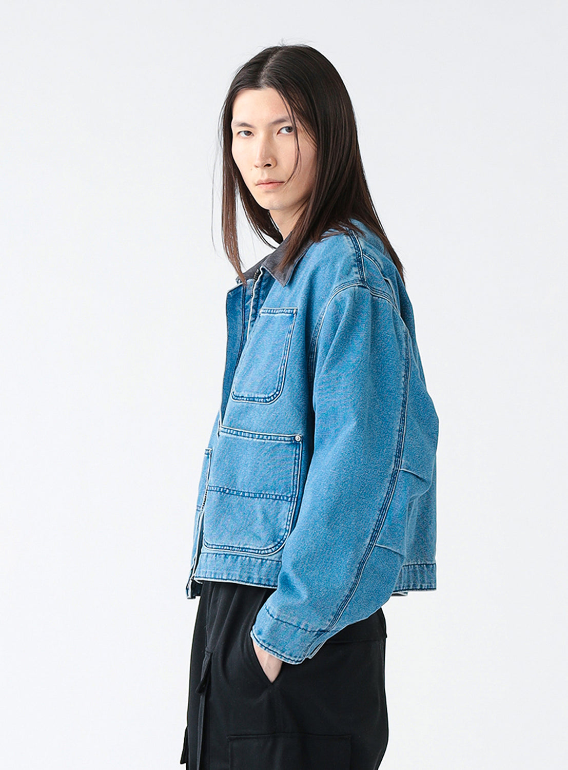 Faded Duck Short Blouson