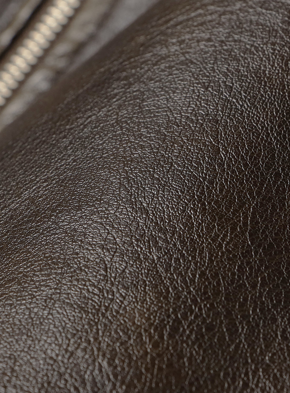 Faux Leather Flight Jacket