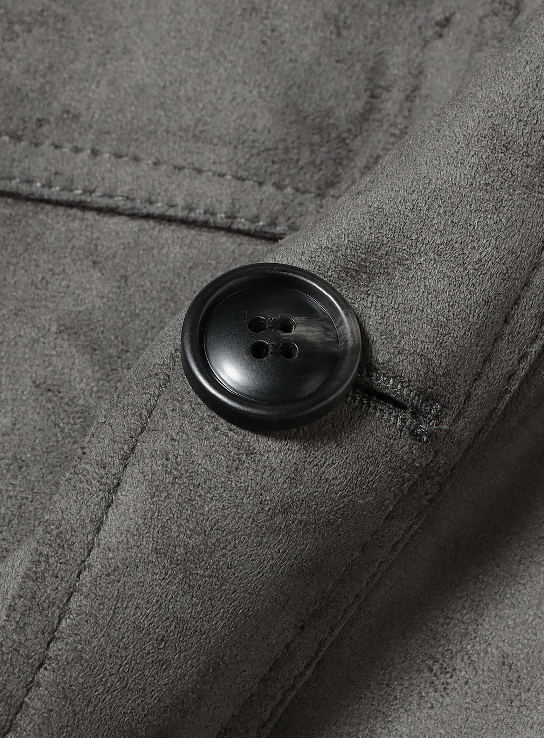 Faux Suede Half Coat