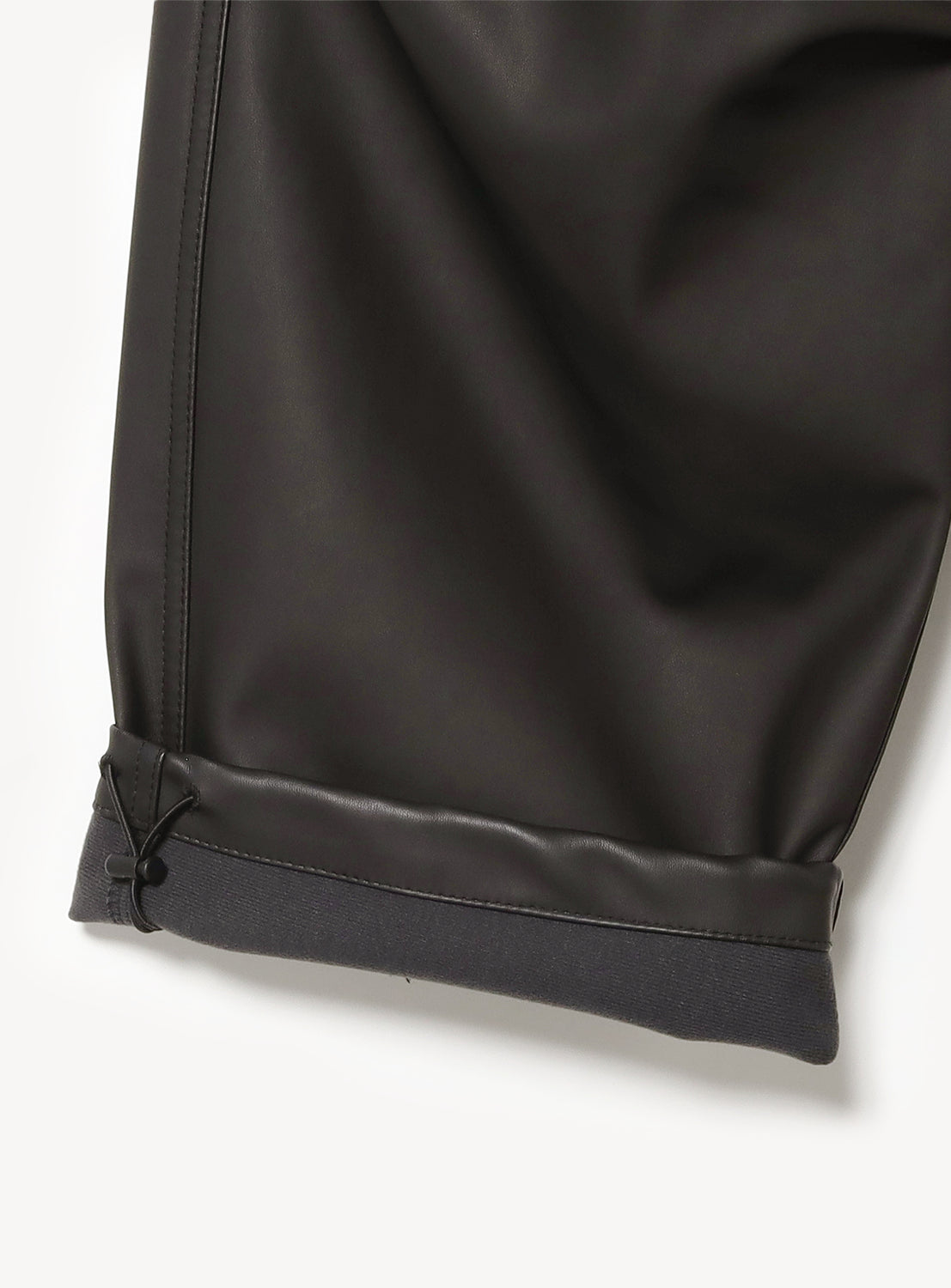 Faux Leather Overpants