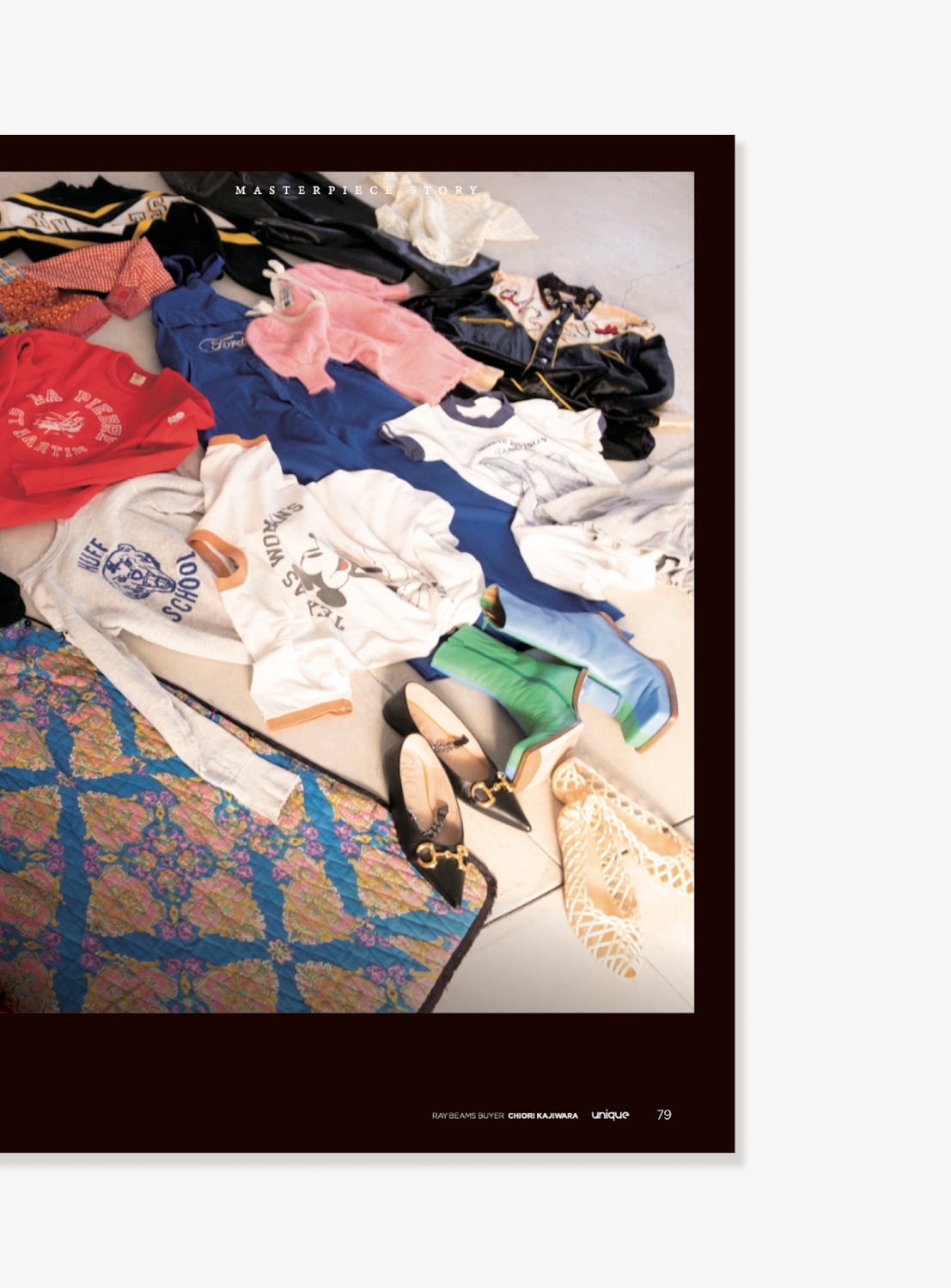 I AM BEAMS Vol.2 "unique" (Chiori Kajiwara)