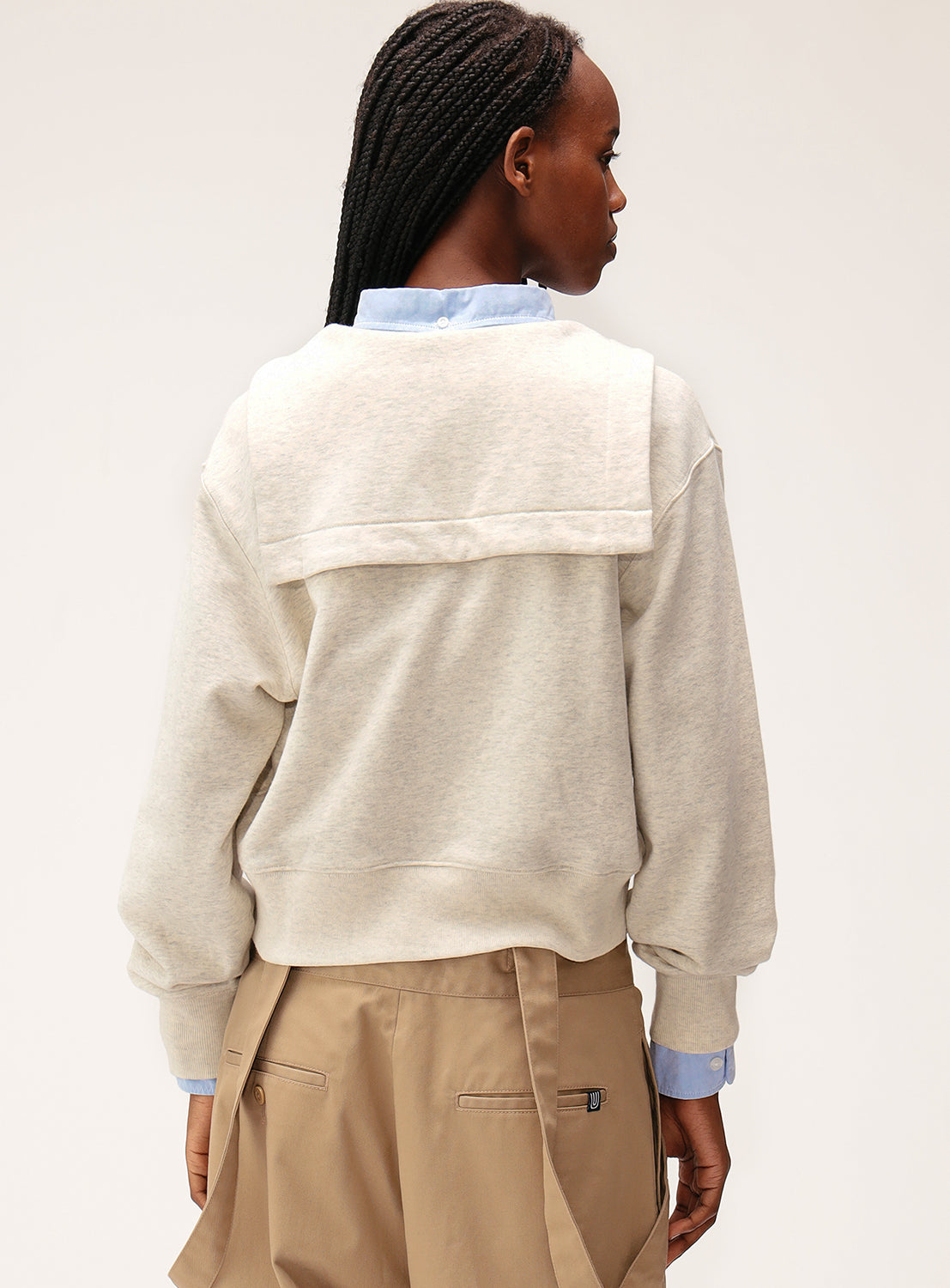 Full Zip Sailor Sweatshirt