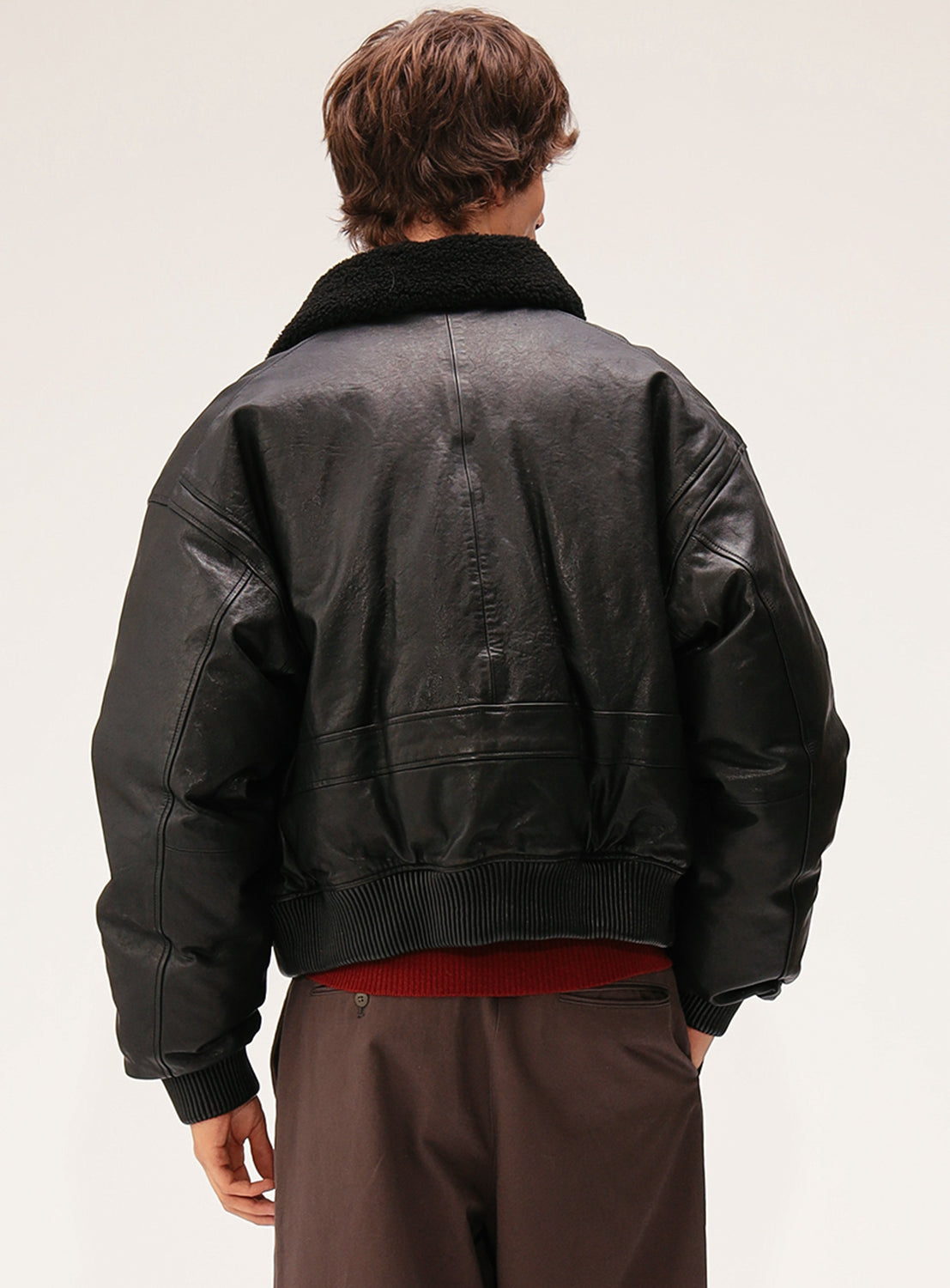 G-1 Sheep Leather Down Jacket G-1 Sheep Leather Down Jacket