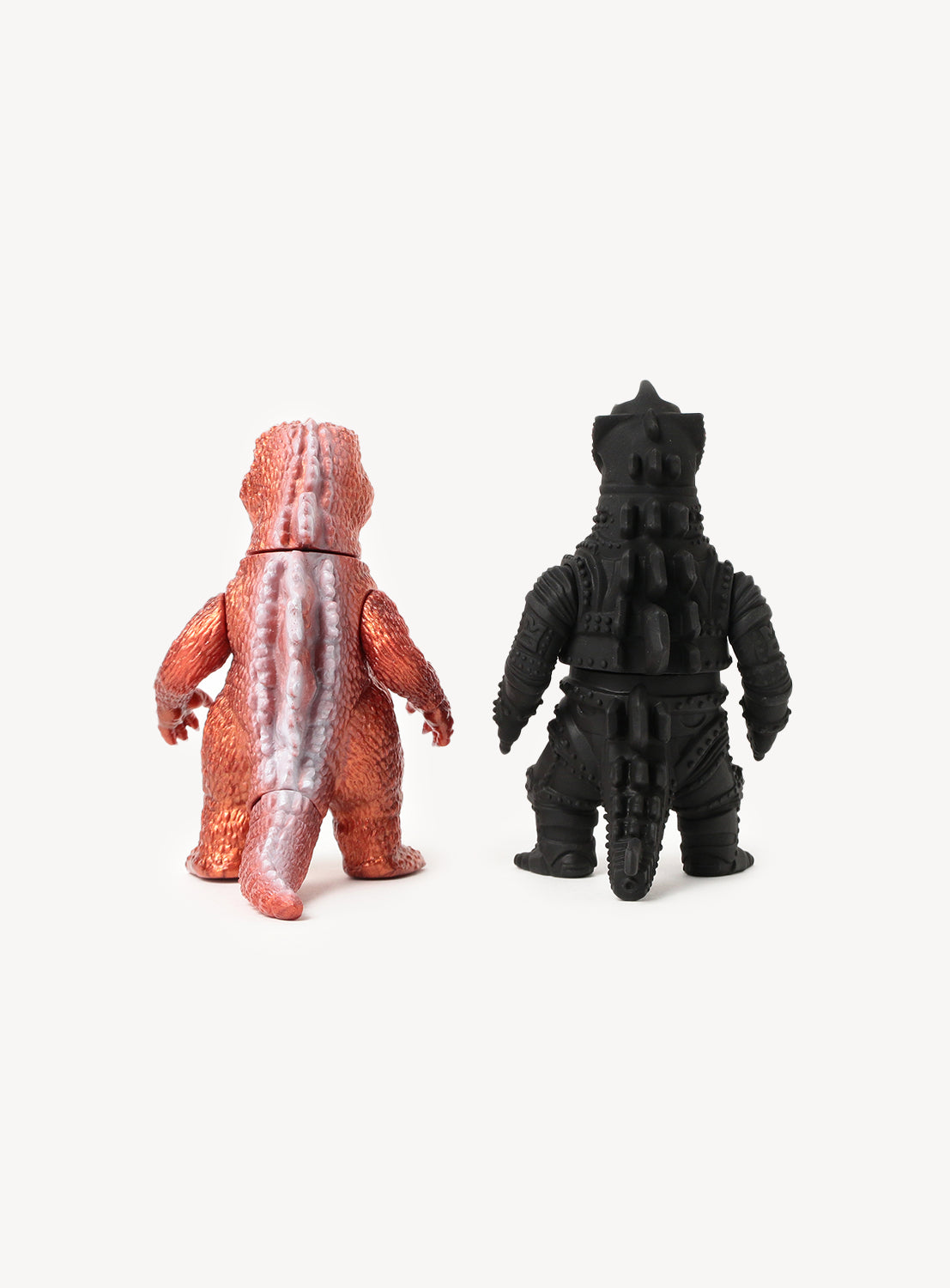 GODZILLA VINYL ART: Pikopiko's Deformed Godzilla vs. Mechagodzilla (1974) Sofubi Set