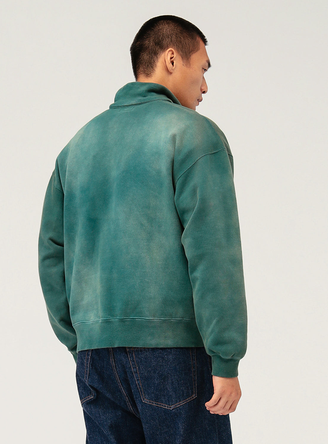 Gemini Faded Pullover Sweatshirt