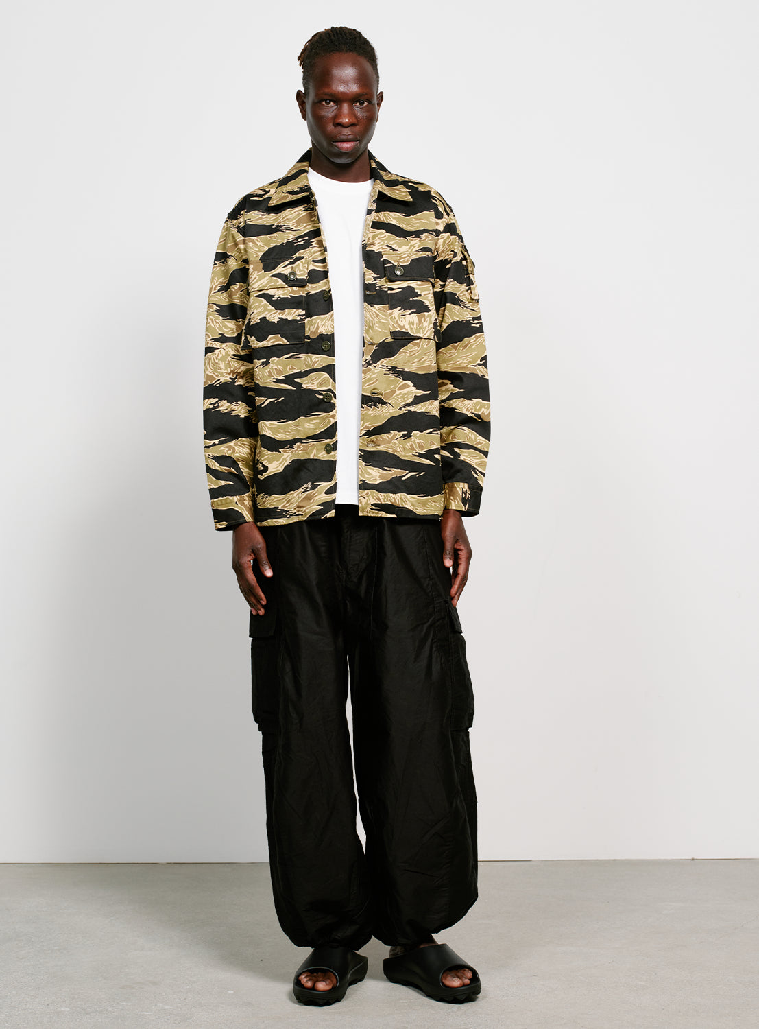 Gold Tiger Pattern Jacket