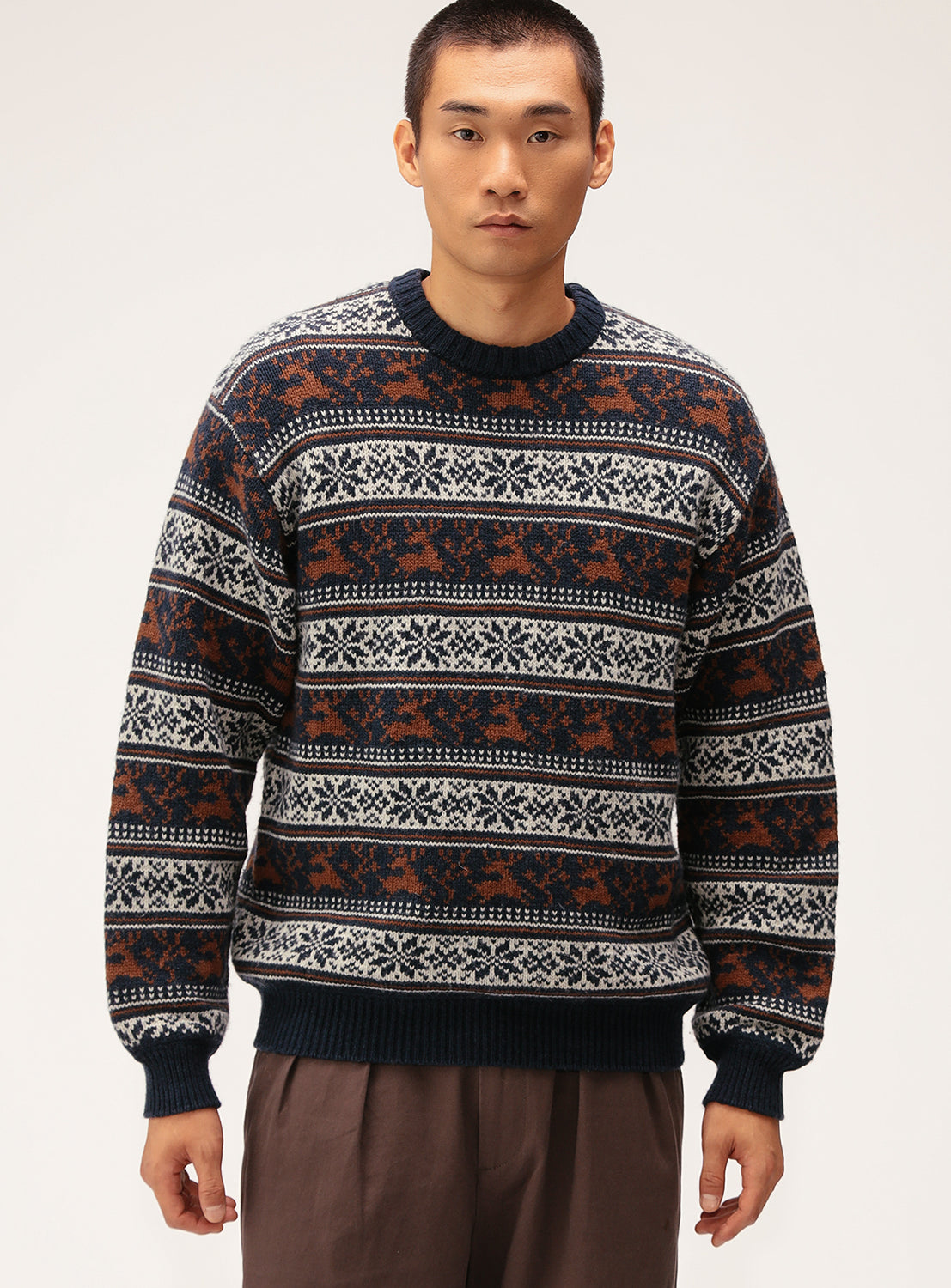 Holiday Crew Neck Knit