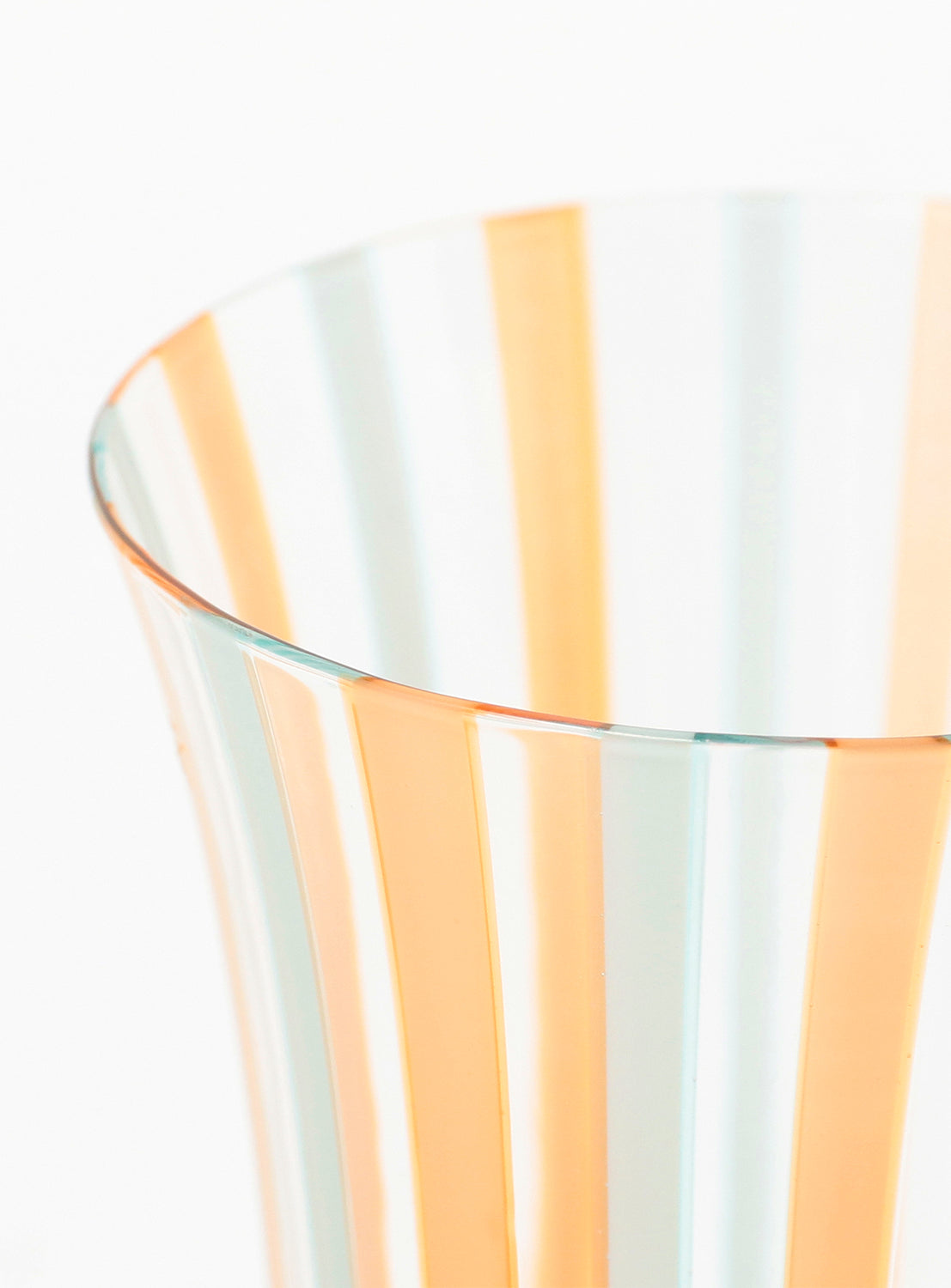 ラインスタンディング ラインロックグラス（ブルー×オレンジ）