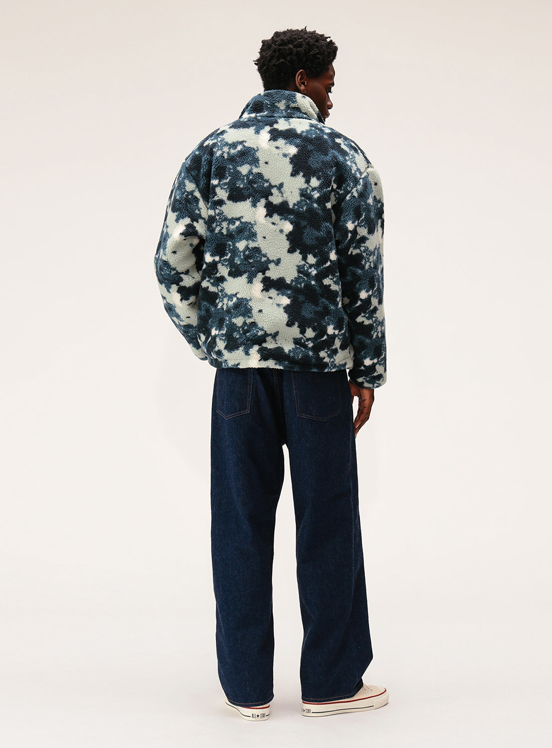 Relaxed Fit Boa Jacket