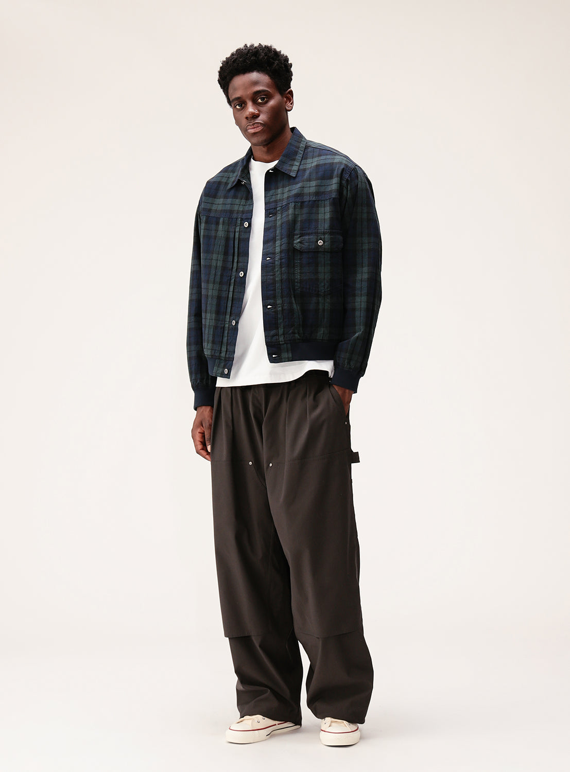 Relaxed Fit Check G-Jacket