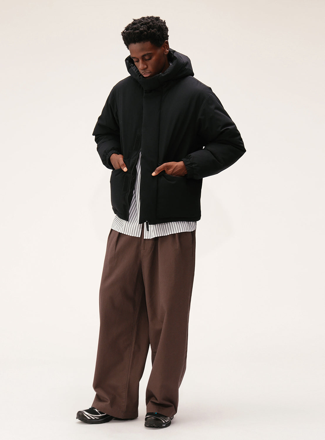 Wide Fit Reversible Down Jacket