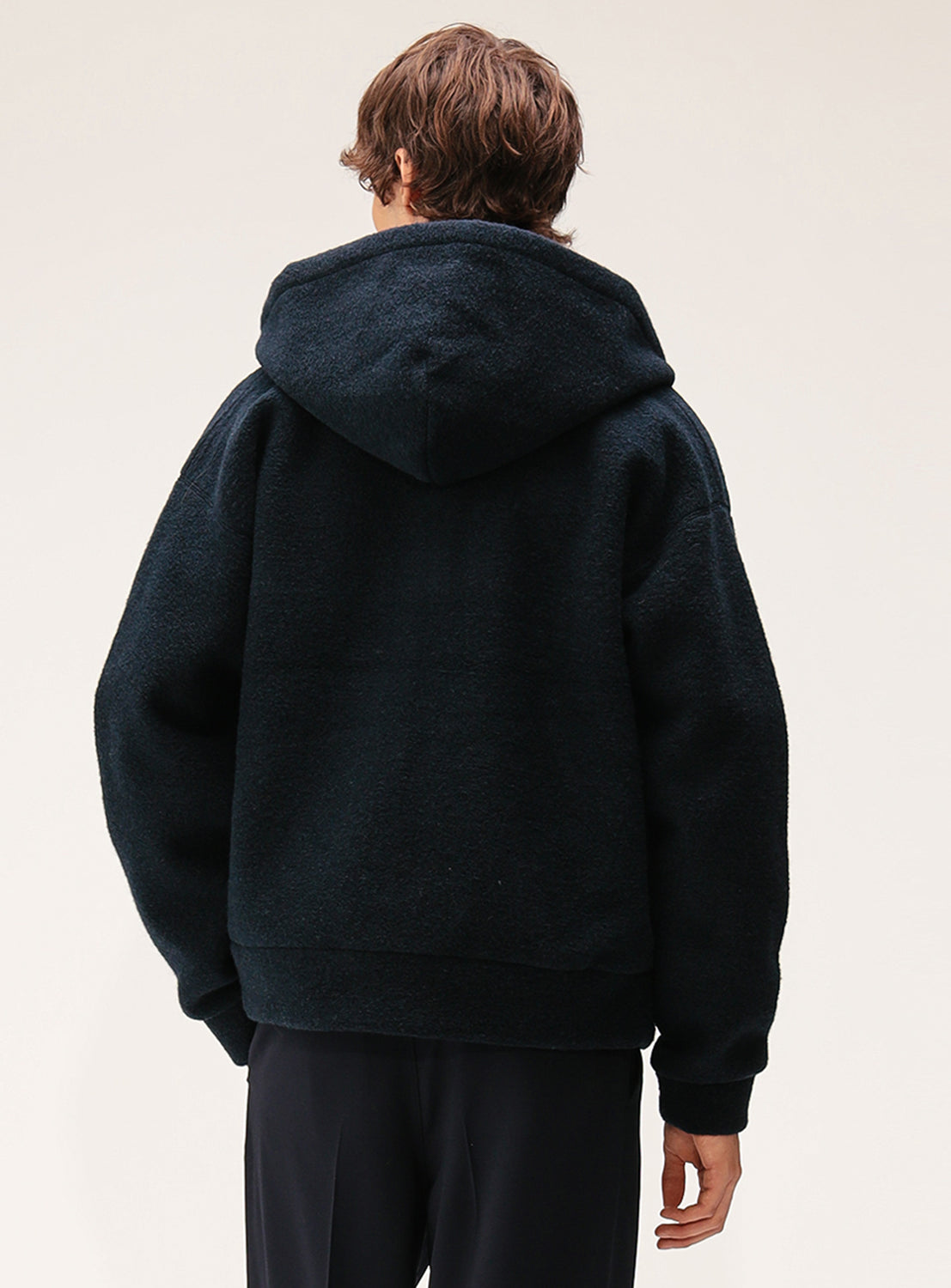 Silver Full Zip Hoodie