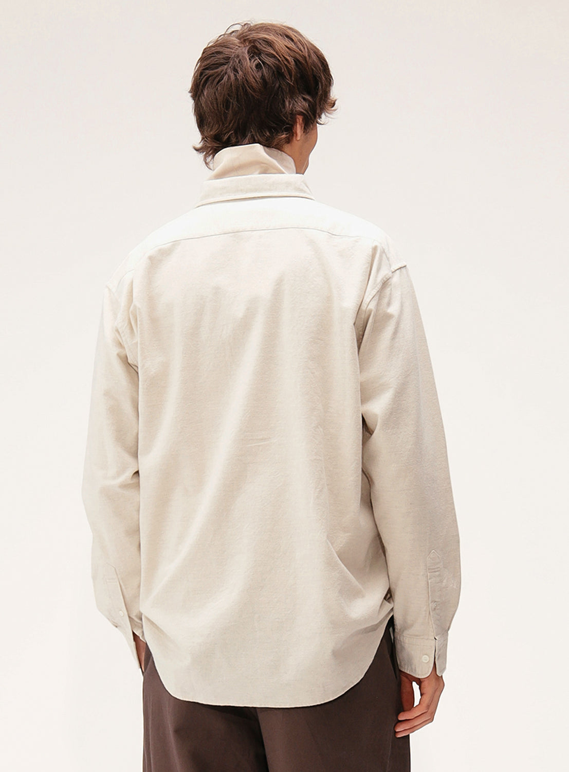 Cable Knit Pocket Shirt