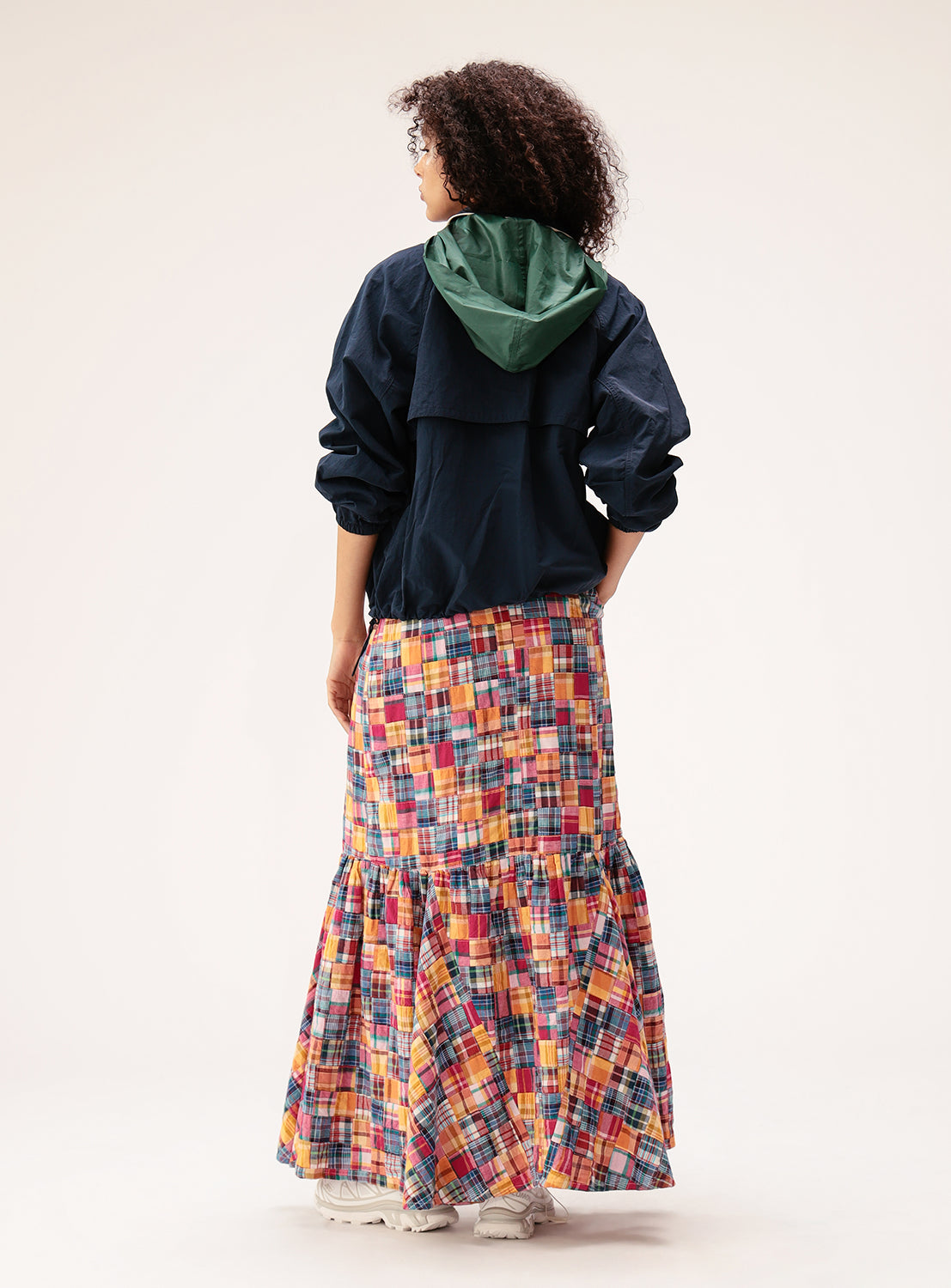 Nylon Packable Hooded Jacket
