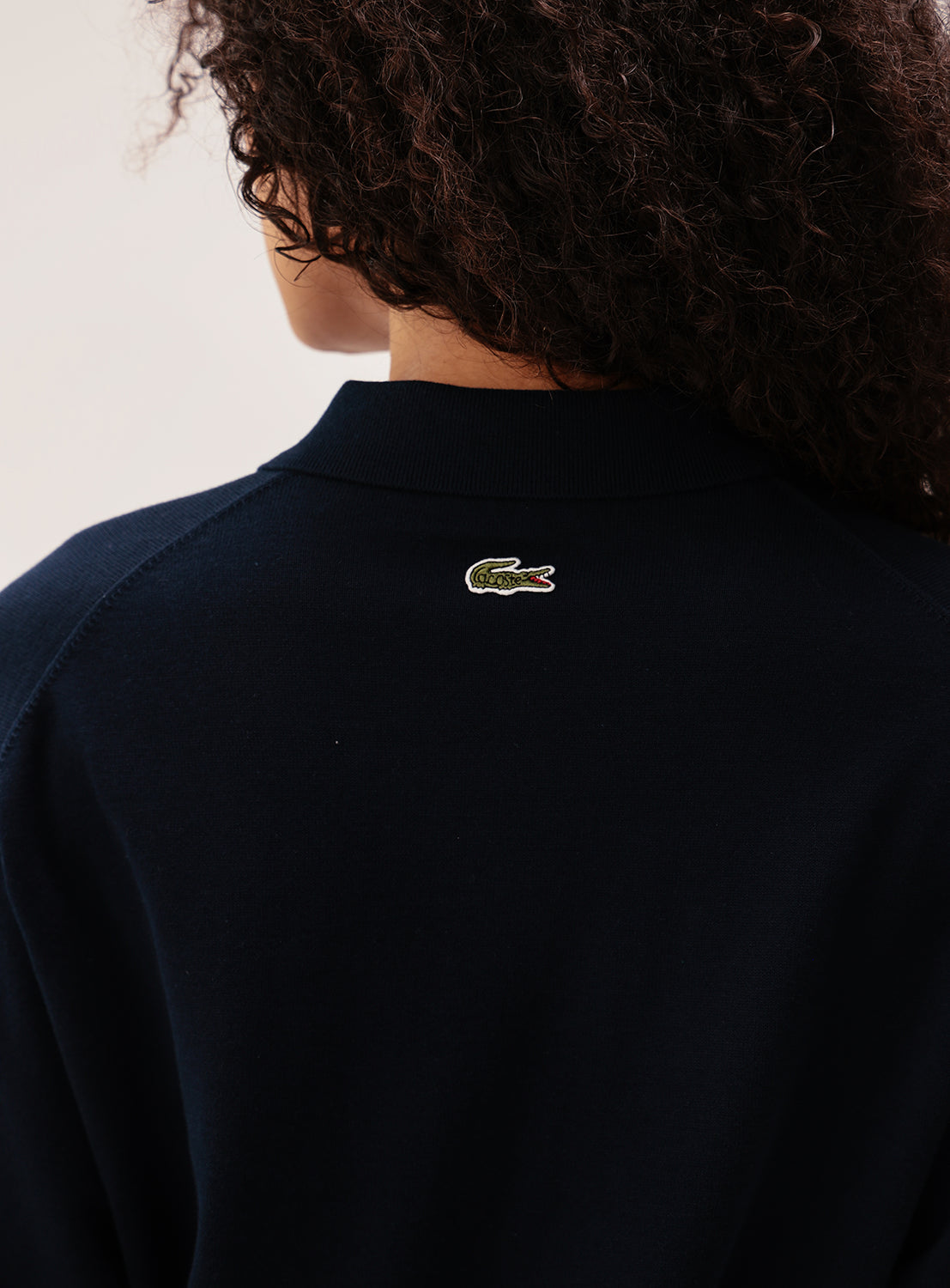 [Exclusive] LACOSTE x BEAMS Polo Cardigan