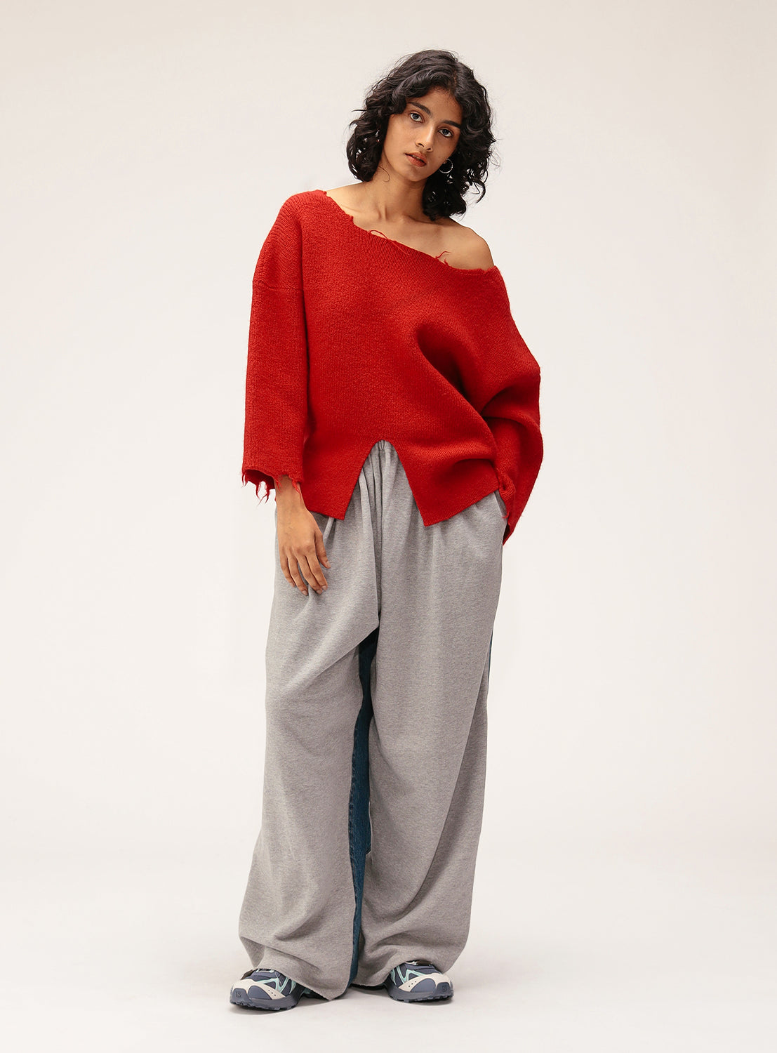 Sweat Denim Pants