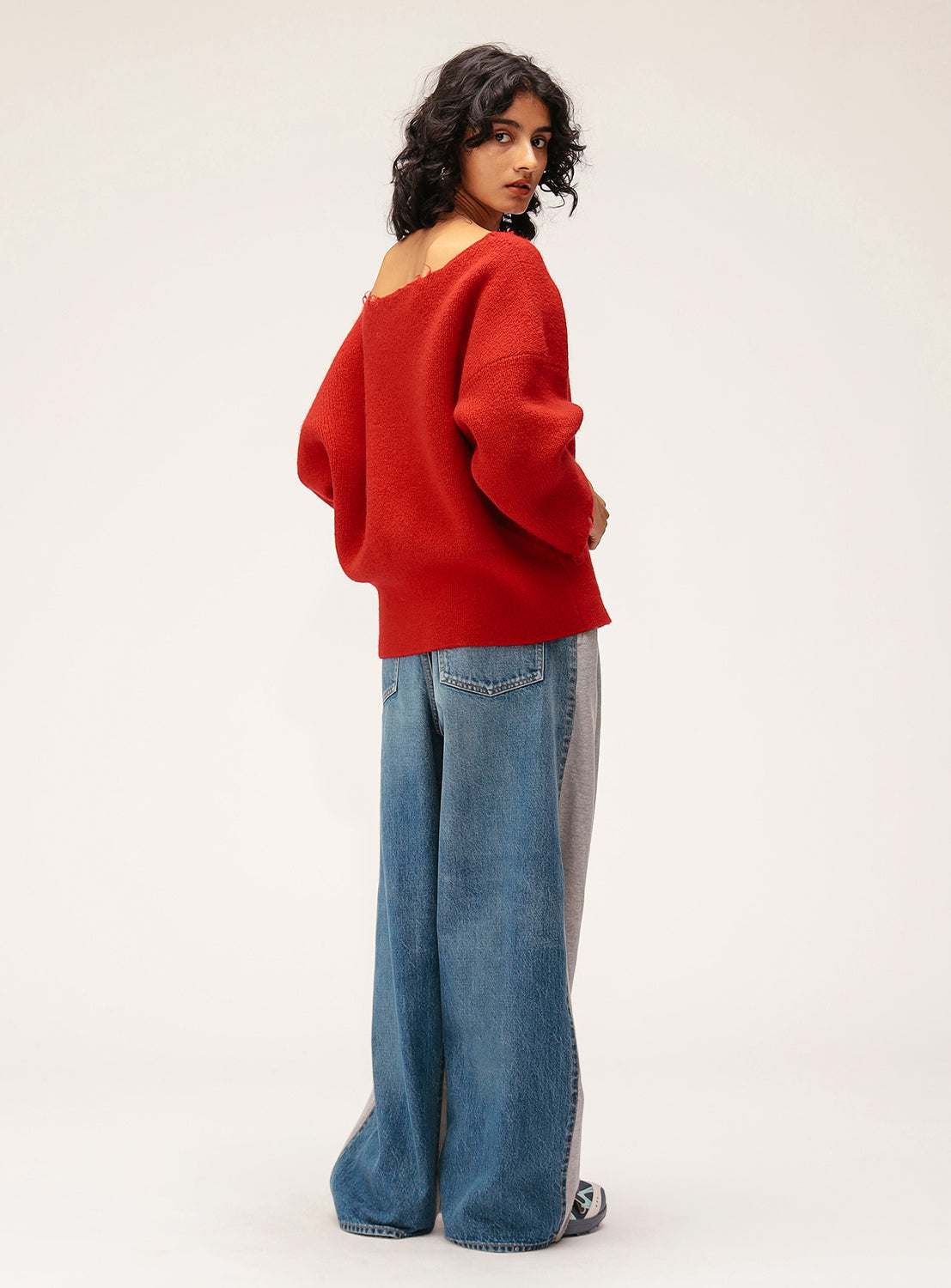 Sweat Denim Pants