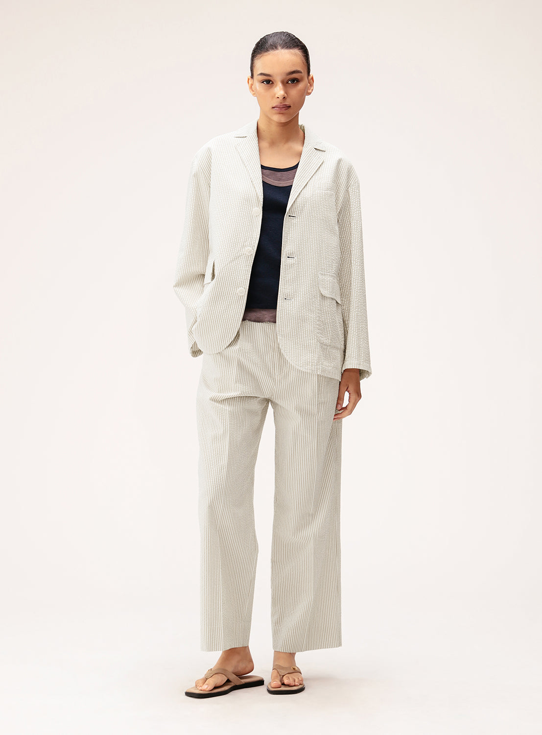 Seersucker Jacket