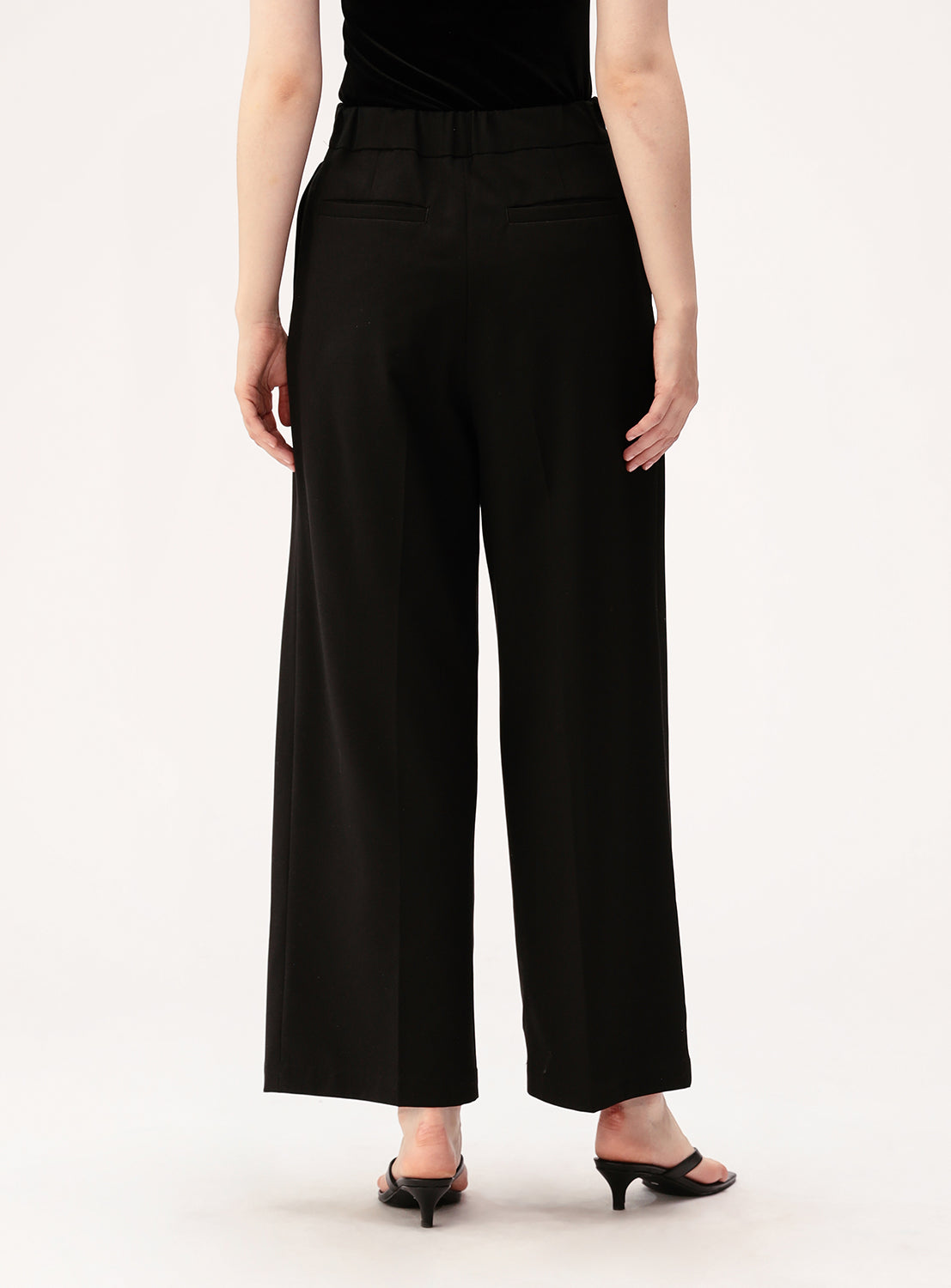 Belted Wide Leg Pants