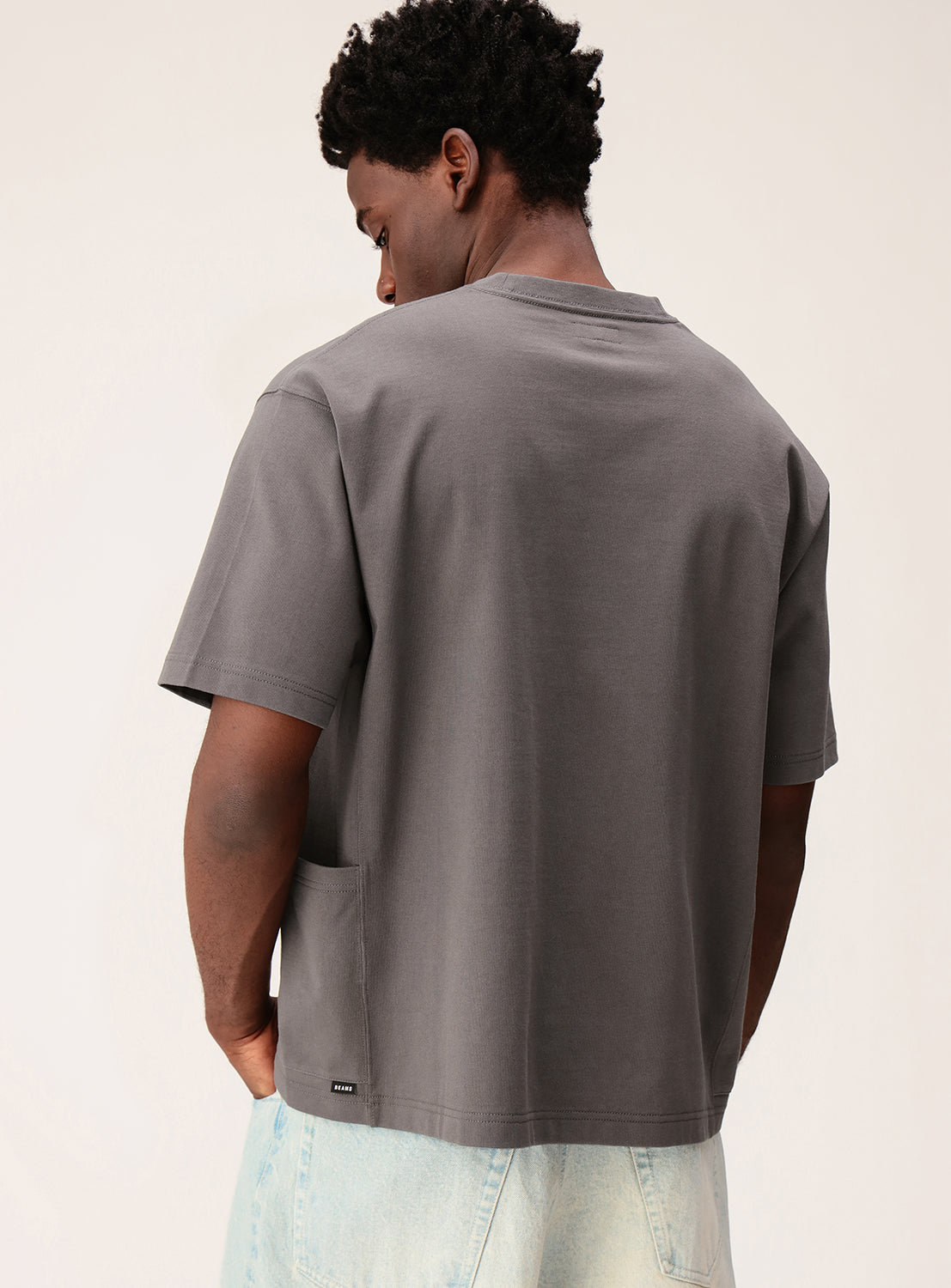 Wide Fit Side Pocket T-Shirt